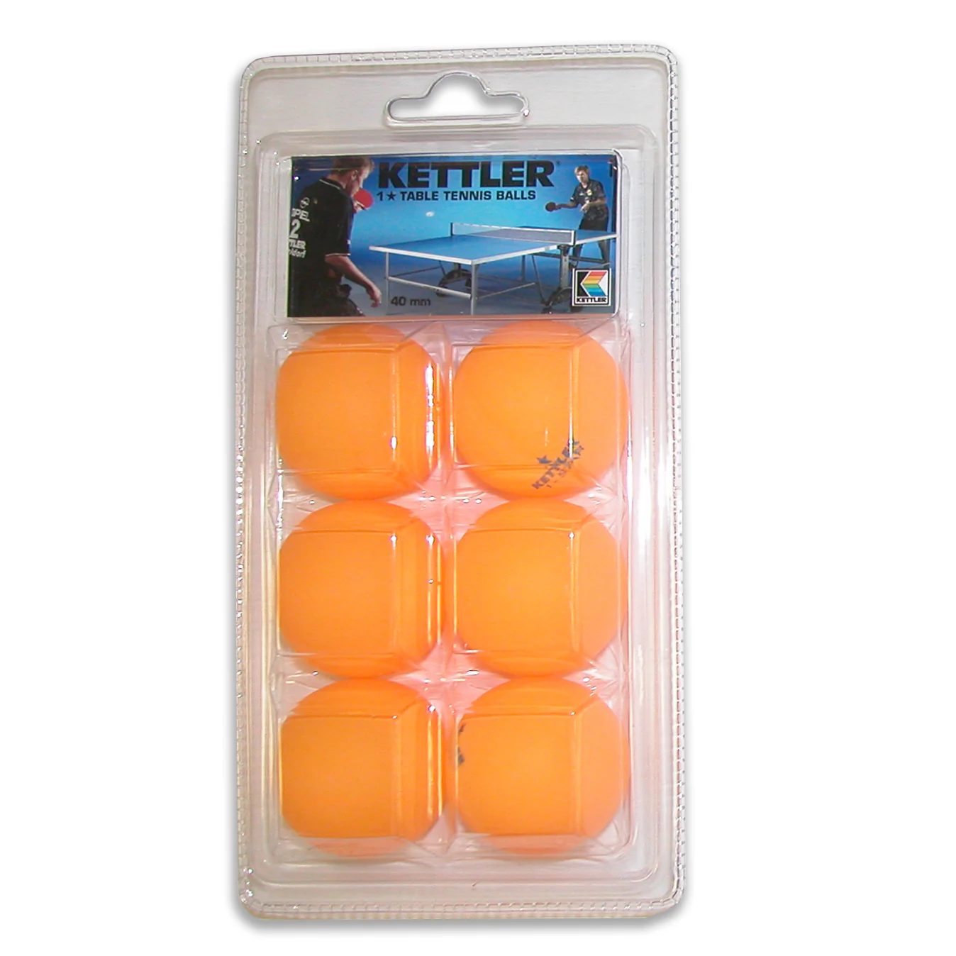 1-Star Table Tennis Balls, 6-Pack - Image 3