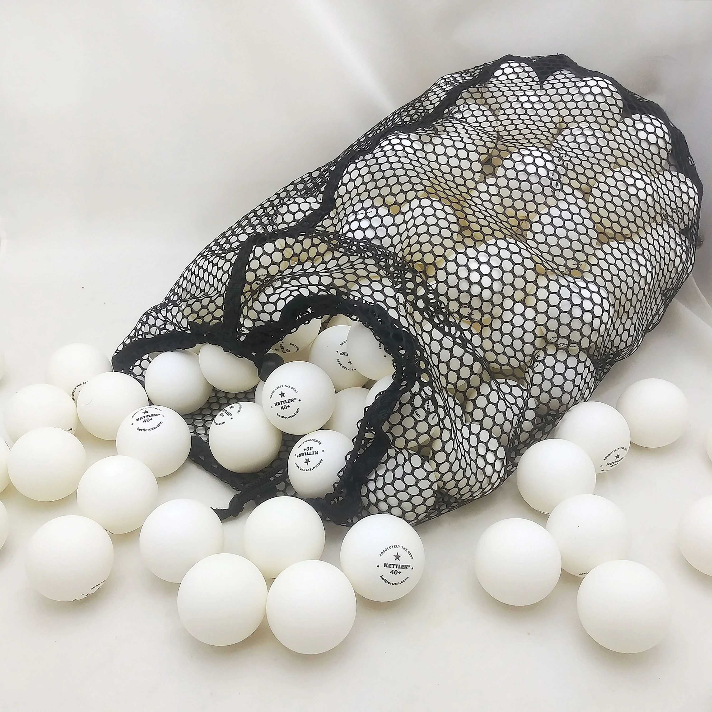 1-Star Table Tennis Training Balls - 144 Count Bag - Image 2