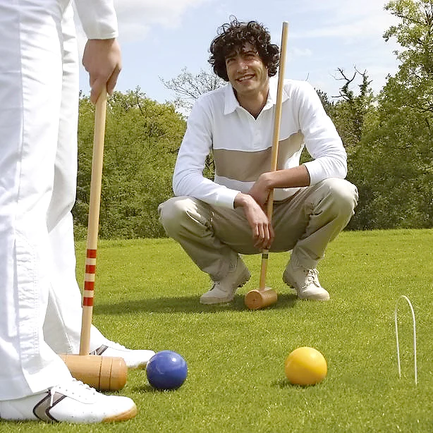 4-Player Croquet with Trolley - Image 7