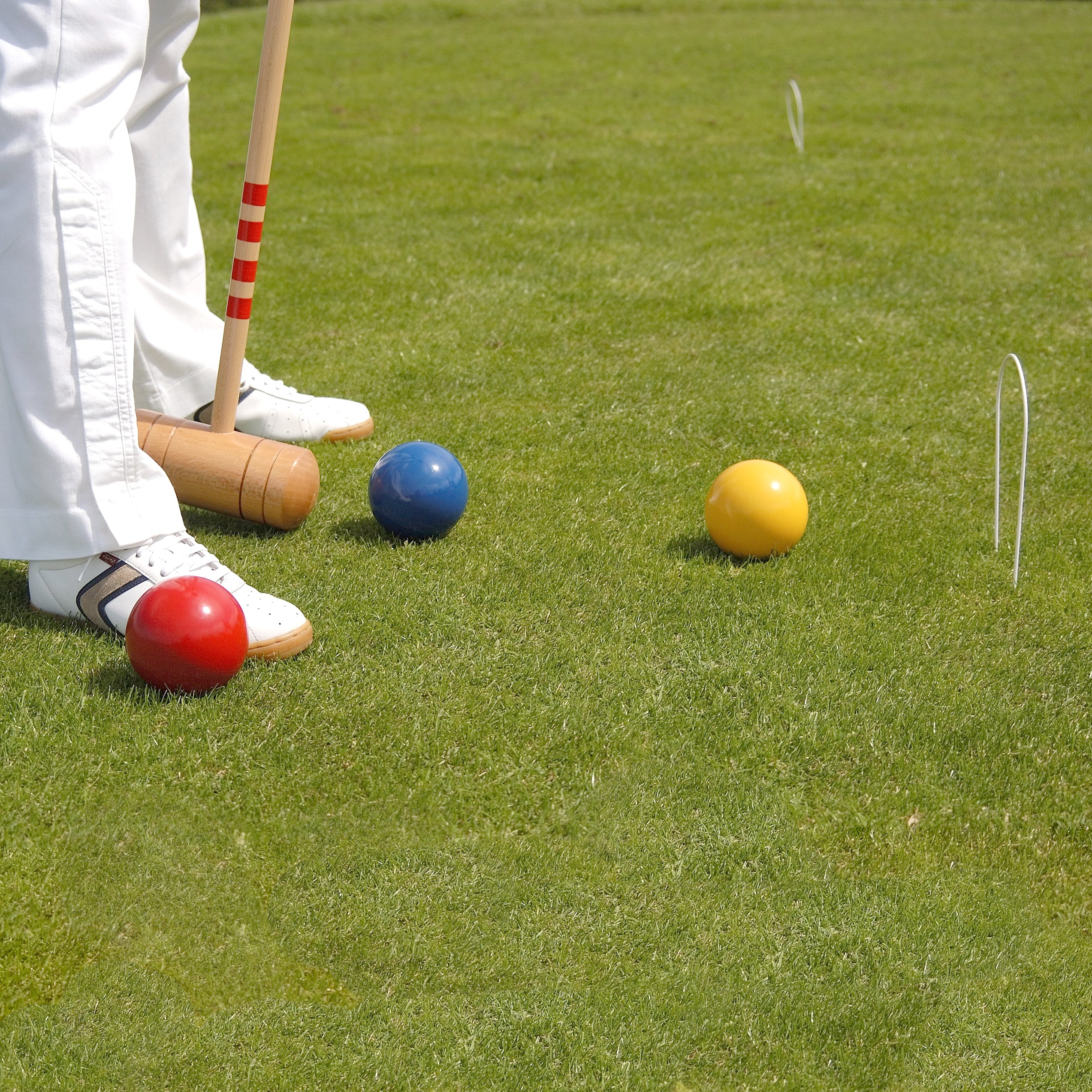 4-Player Croquet with Trolley - Image 9