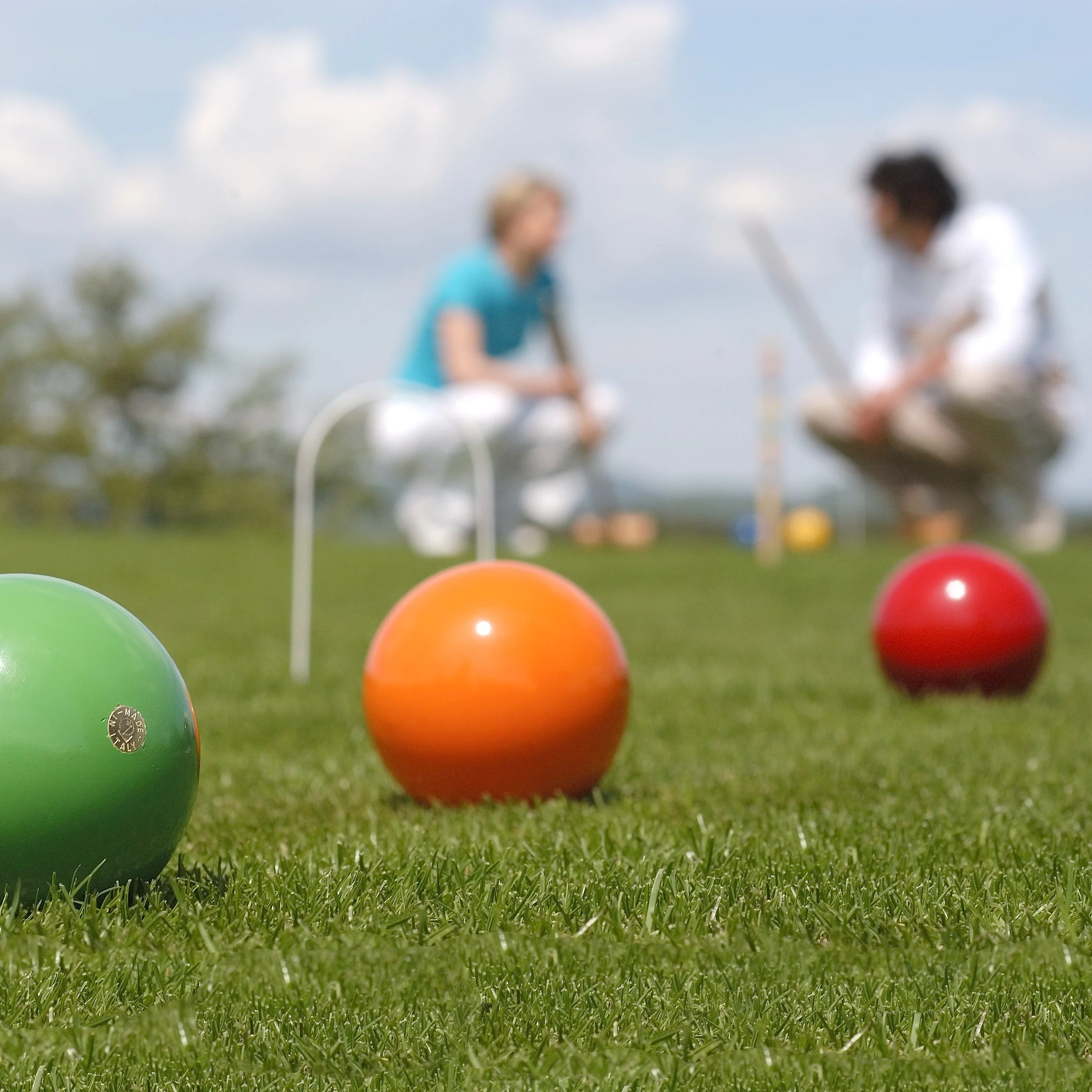 6-Player Croquet Set with Metal Trolley - Image 11