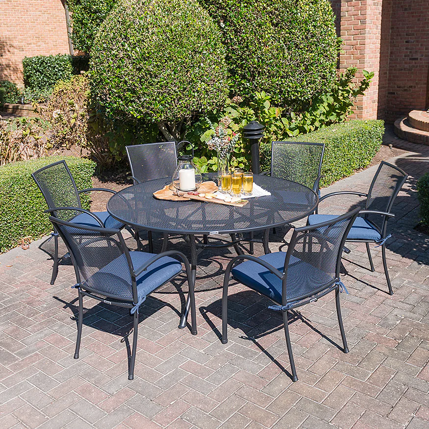 60-inch Round Mesh Top Table - Image 3