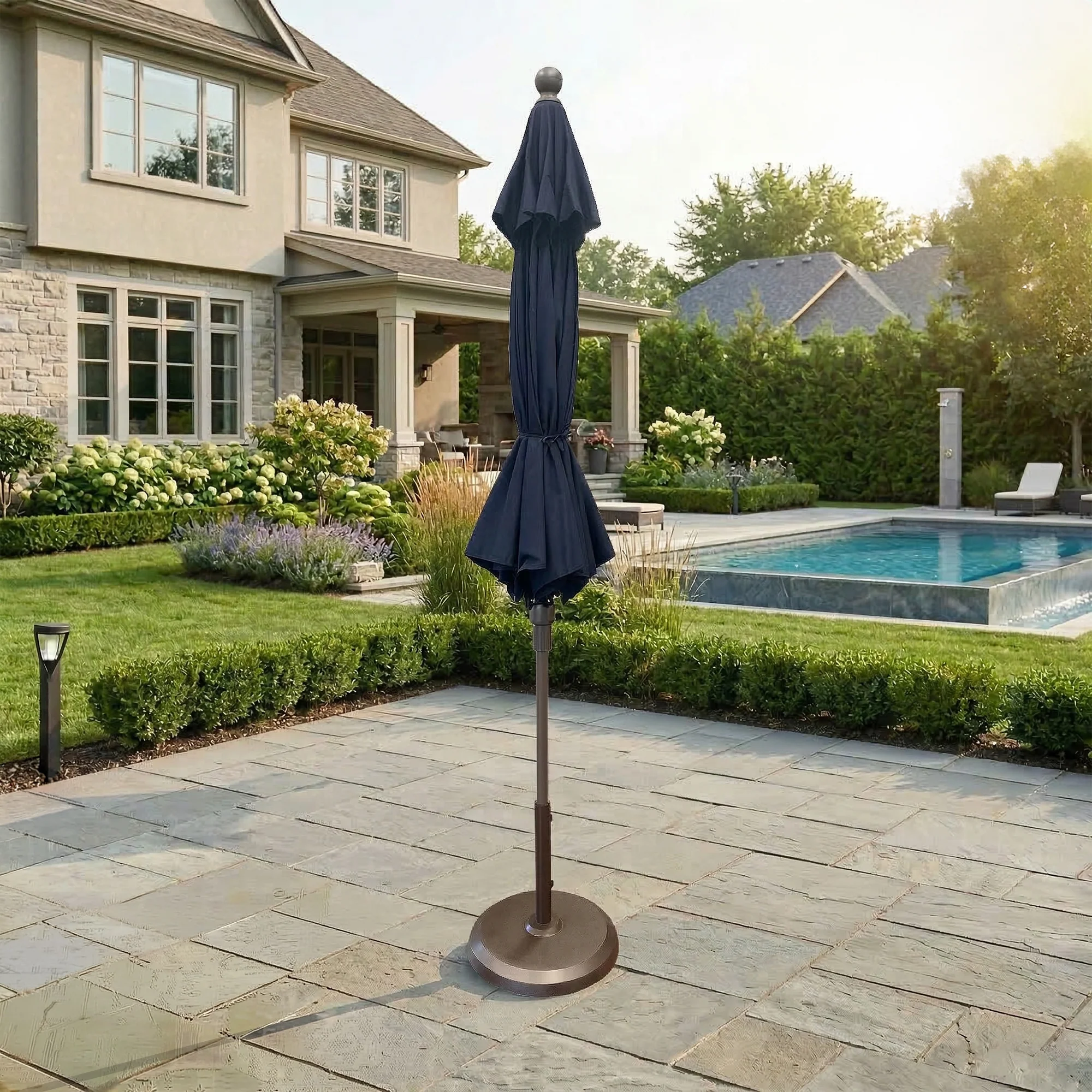 9 Foot Auto-Tilt Market Umbrella - Image 10
