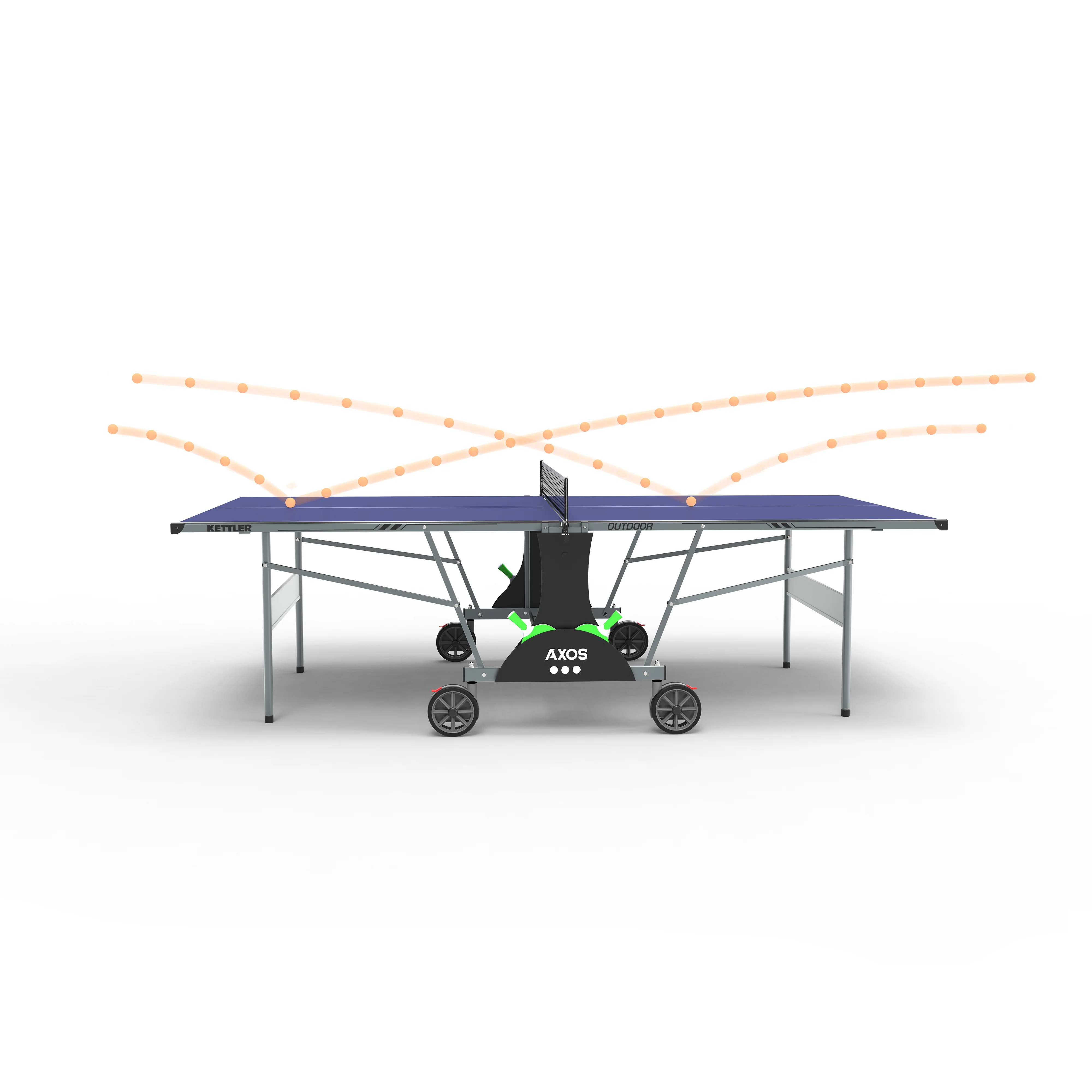 Axos Outdoor Table Tennis Table 2-Player Bundle - Image 4