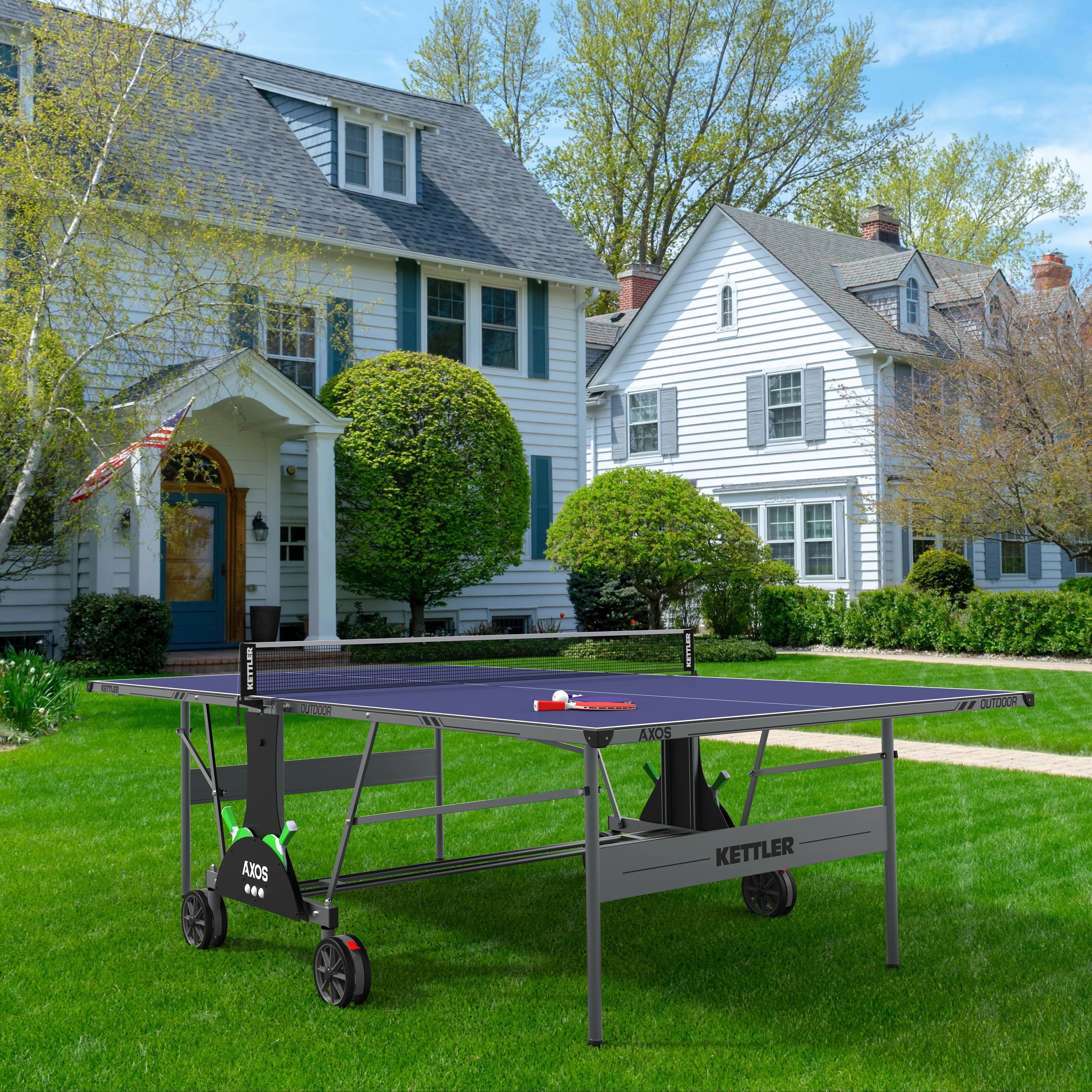 Axos Outdoor Table Tennis Table 2-Player Bundle - Image 5