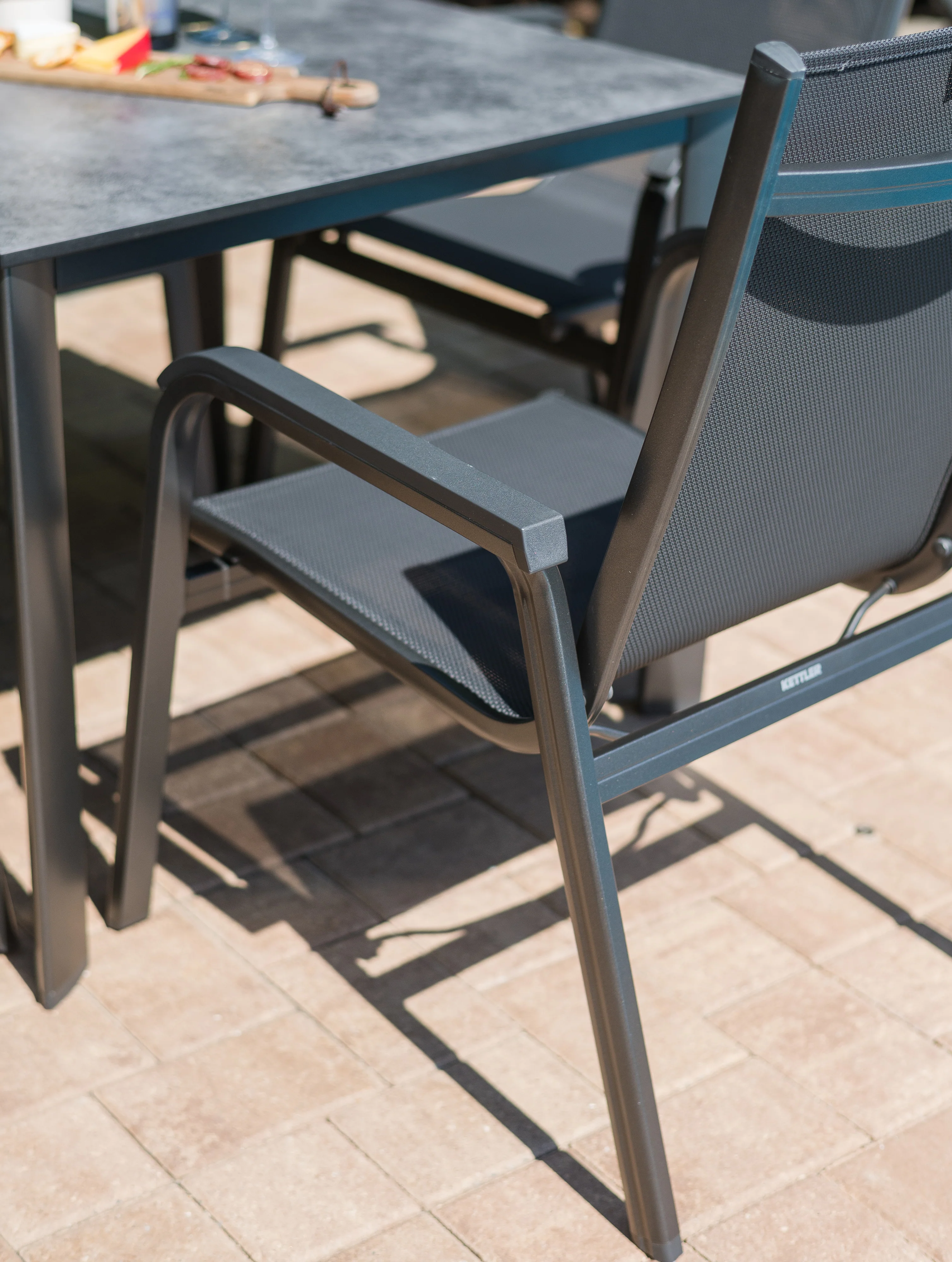 Basic Plus Stackable Arm Chair - Set Of 4 - Image 6
