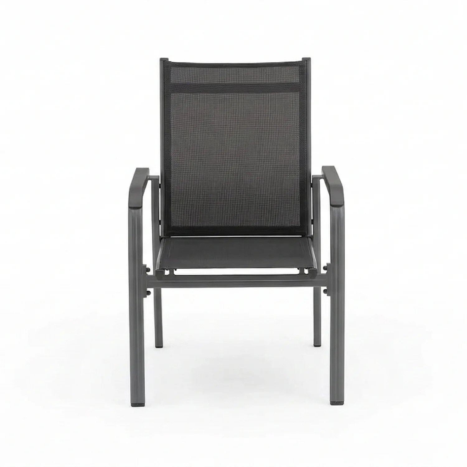 Basic Plus K/D Stack Chair, Anthracite - Image 7