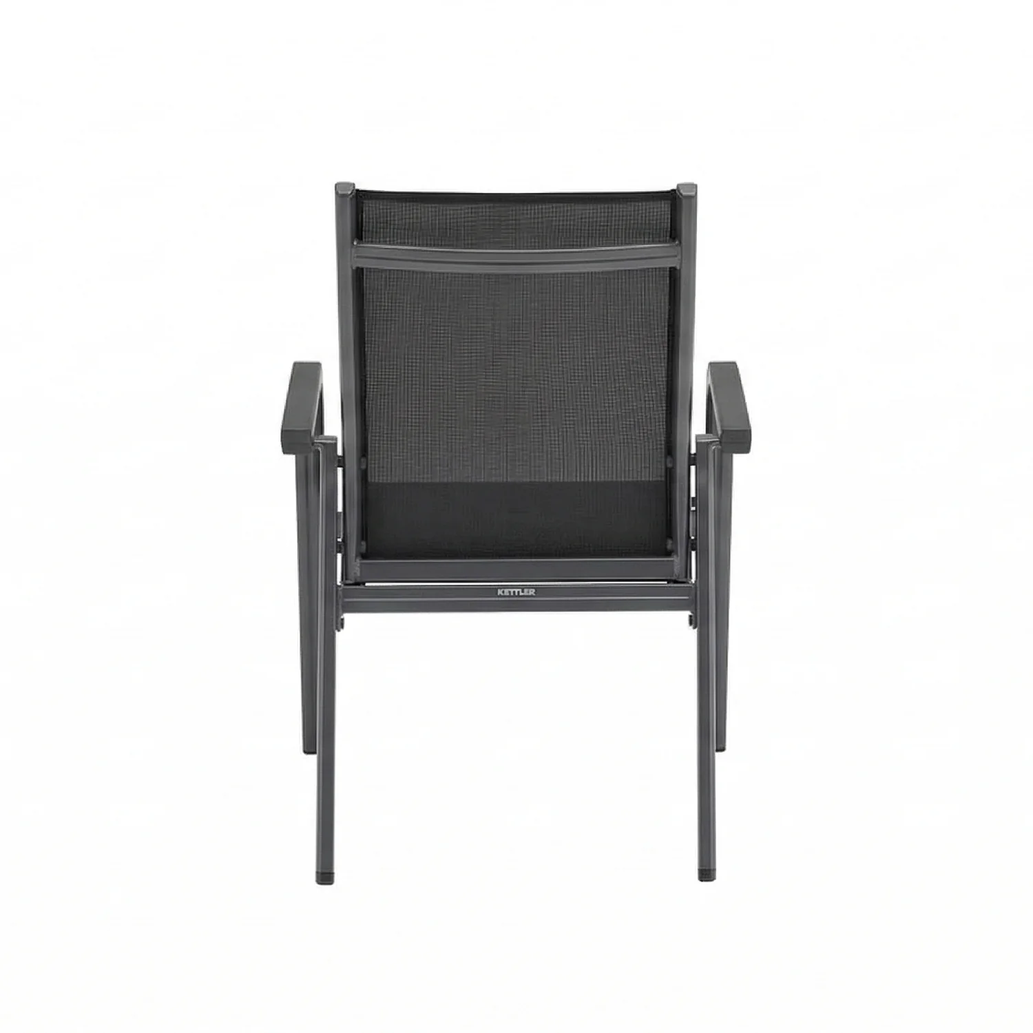 Basic Plus K/D Stack Chair, Anthracite - Image 8
