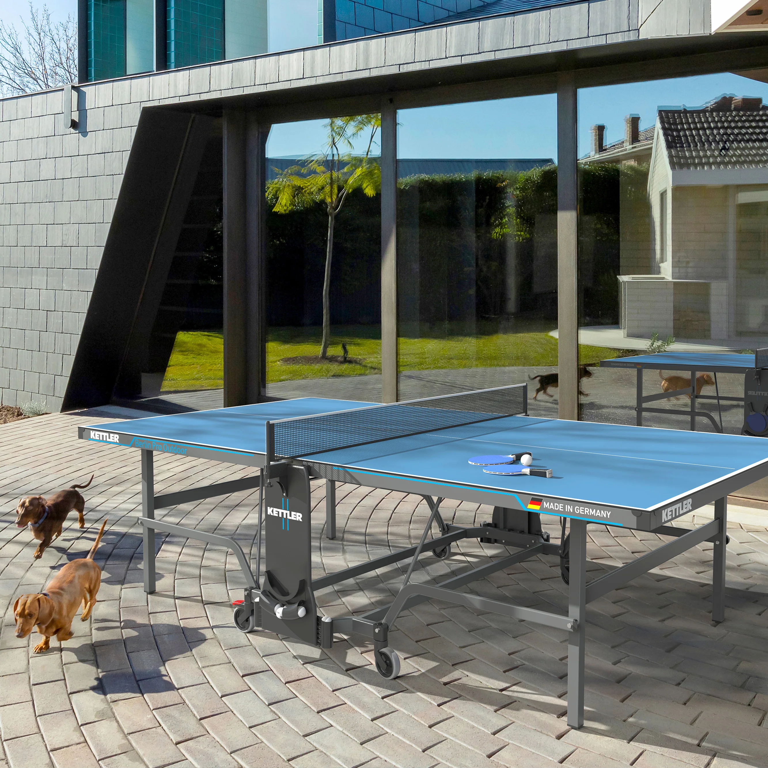 Berlin Pro Outdoor Table Tennis Table - Image 3