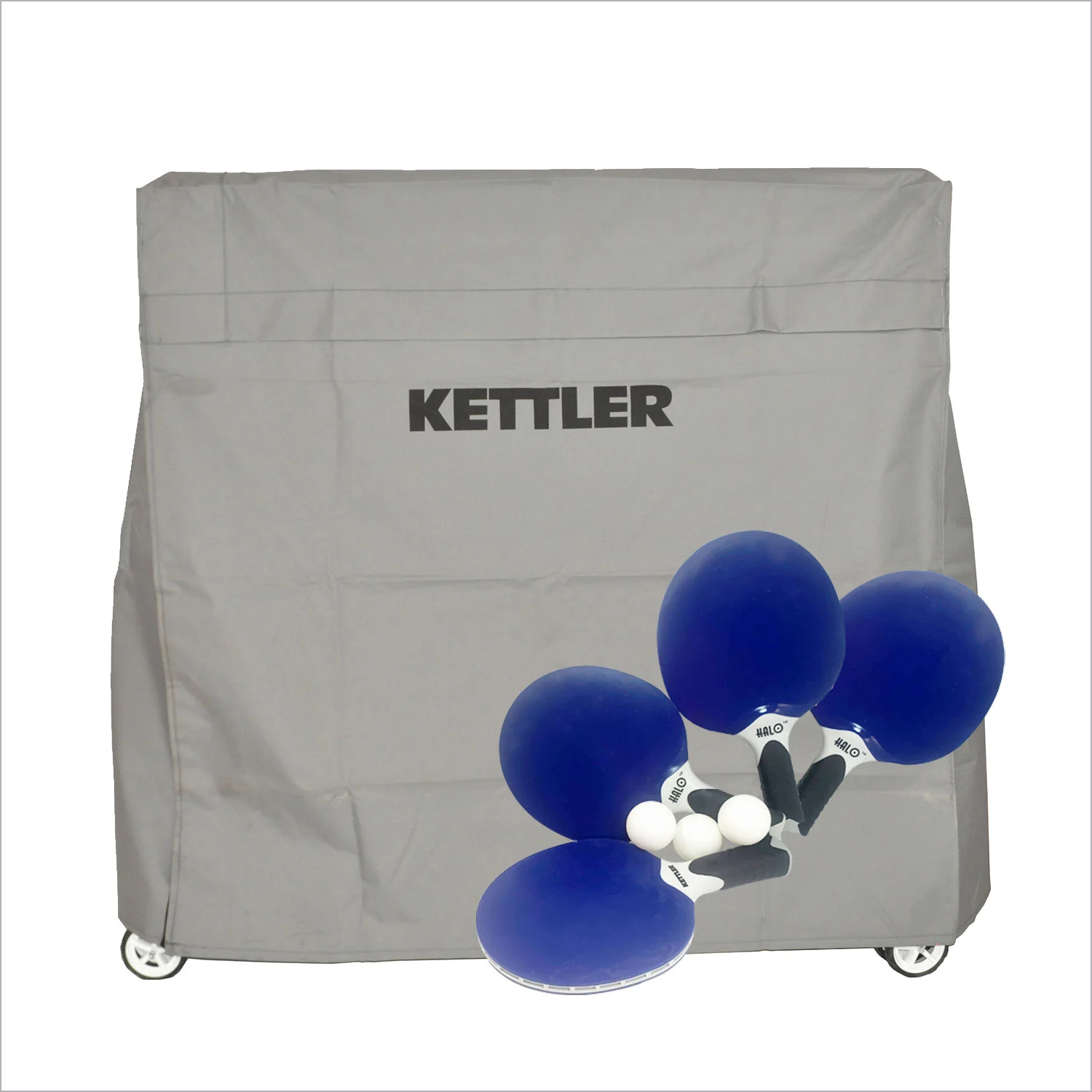 Berlin Pro Outdoor Table Tennis Table 4-Player Bundle - Image 9