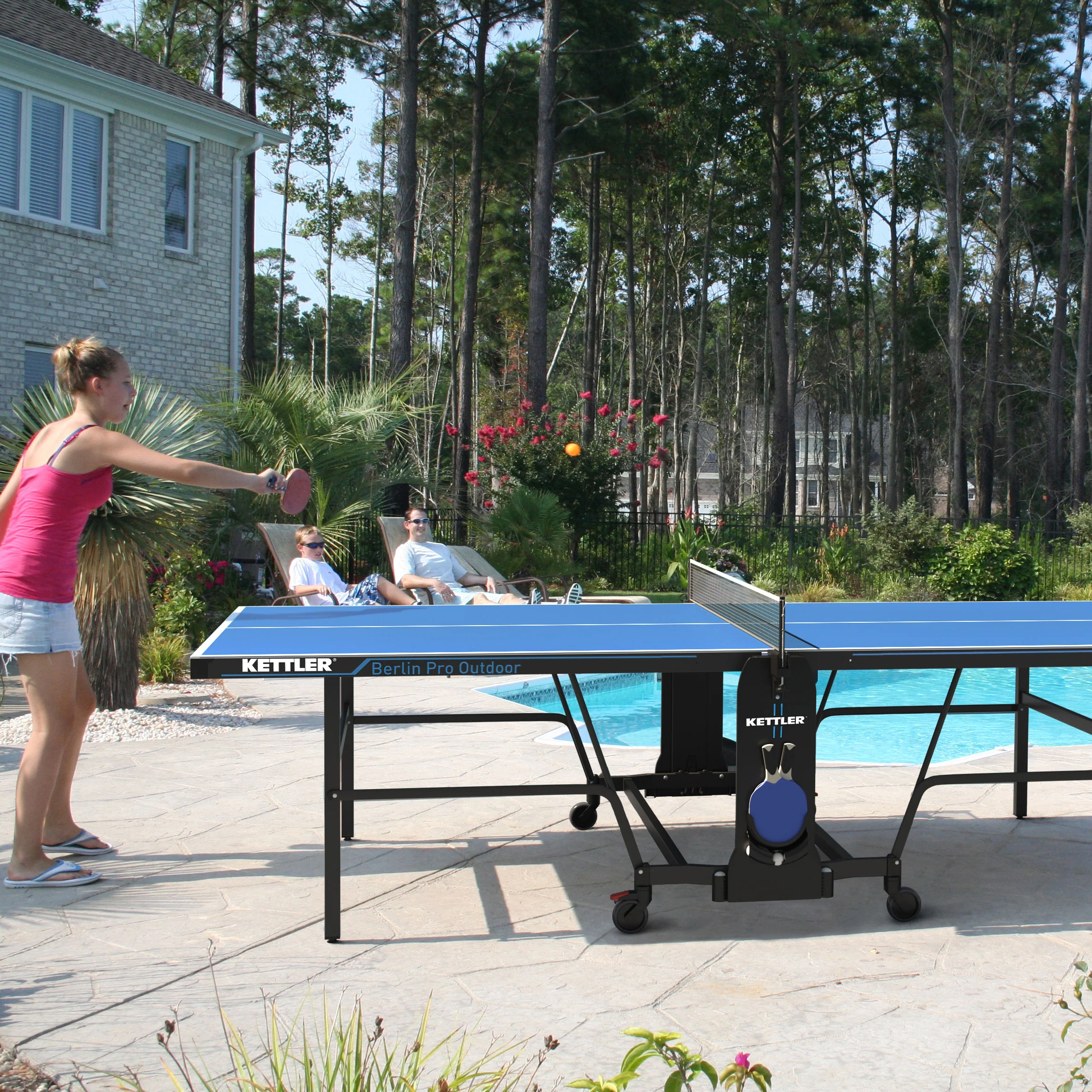 Berlin Pro Outdoor Table Tennis Table - Image 4