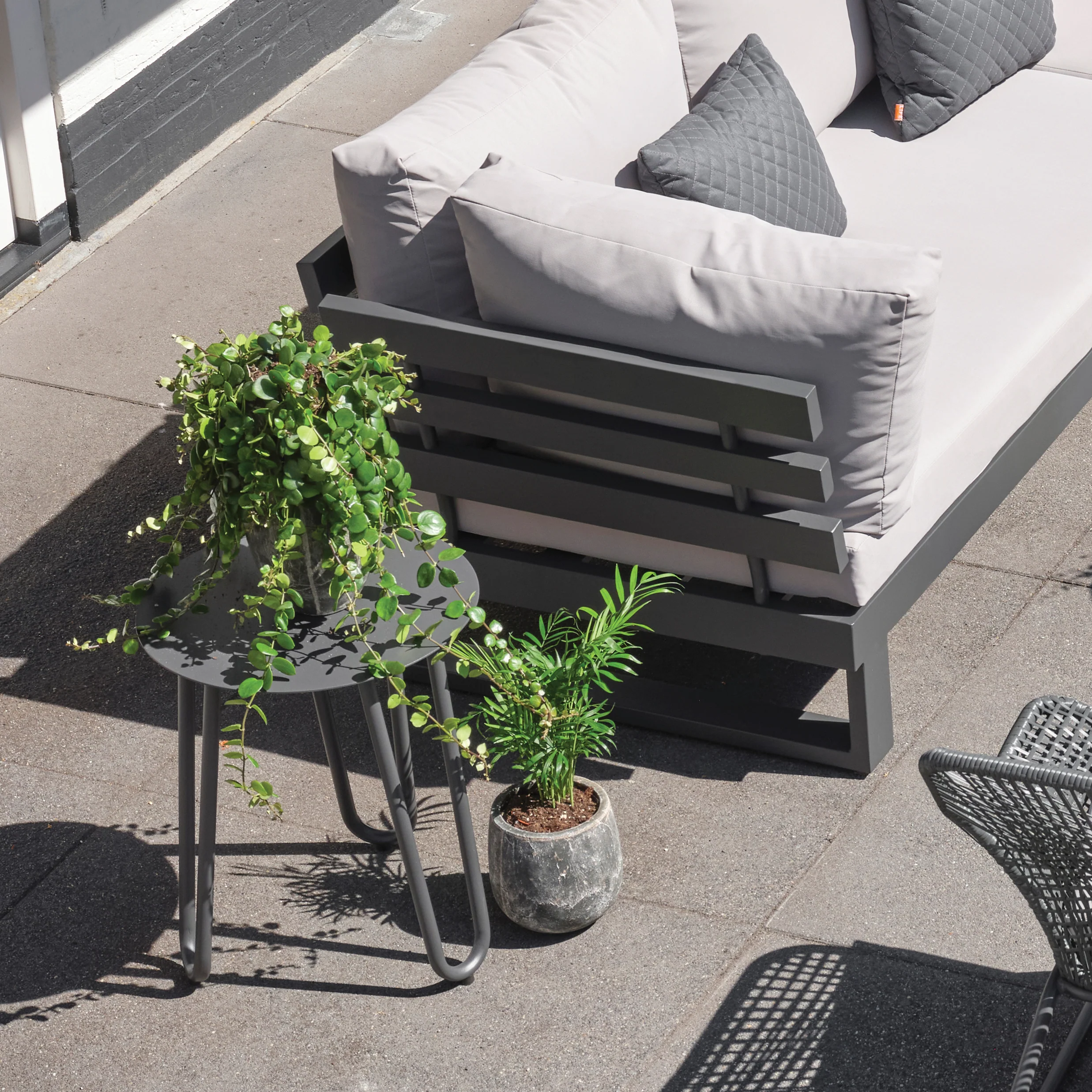 Blixum Aluminum Side Table - Image 2
