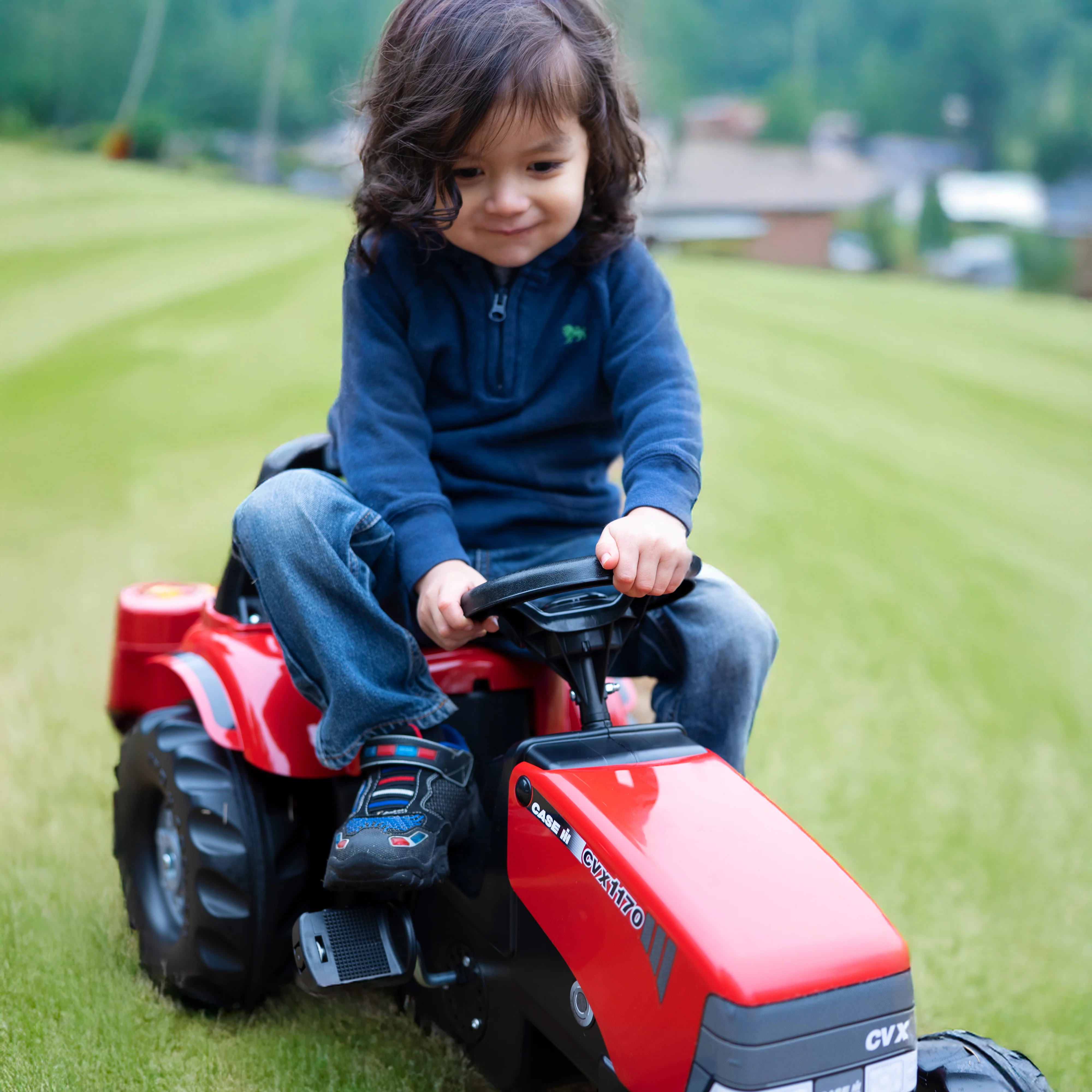 Case IH Tractor With Trailer - Image 5