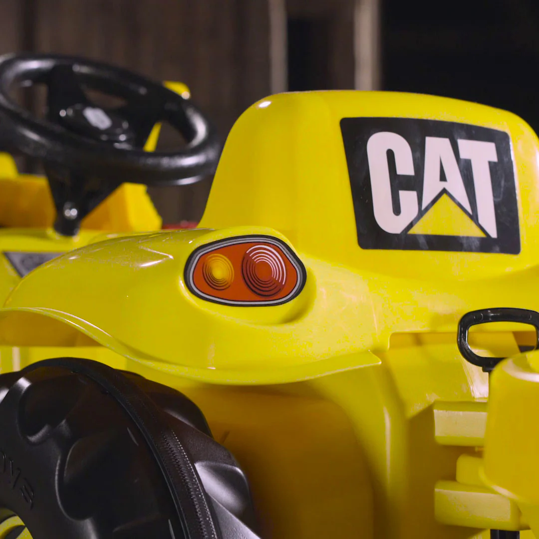 CAT Kid Tractor With Trailer - Image 4