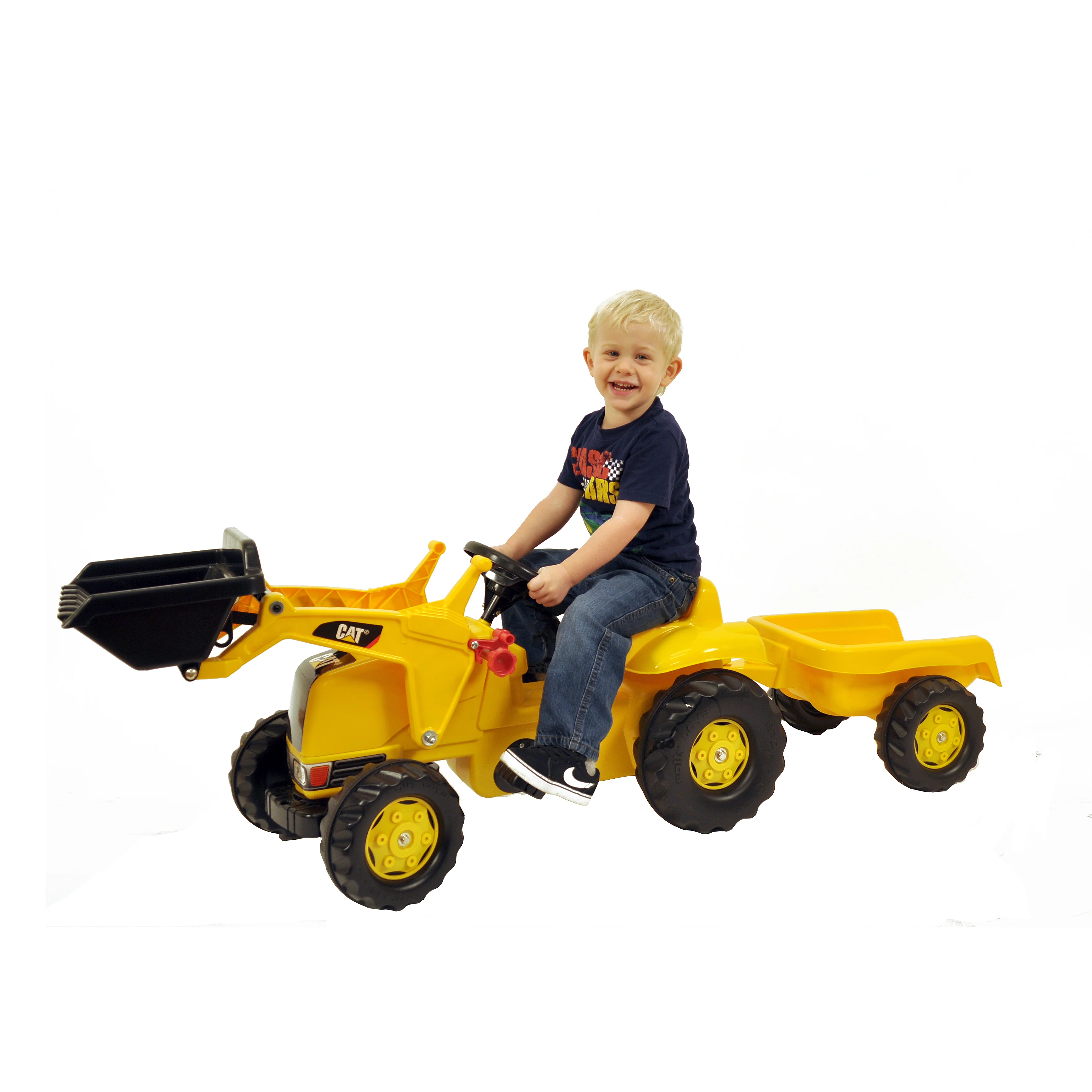 CAT Kid Tractor With Trailer - Image 7