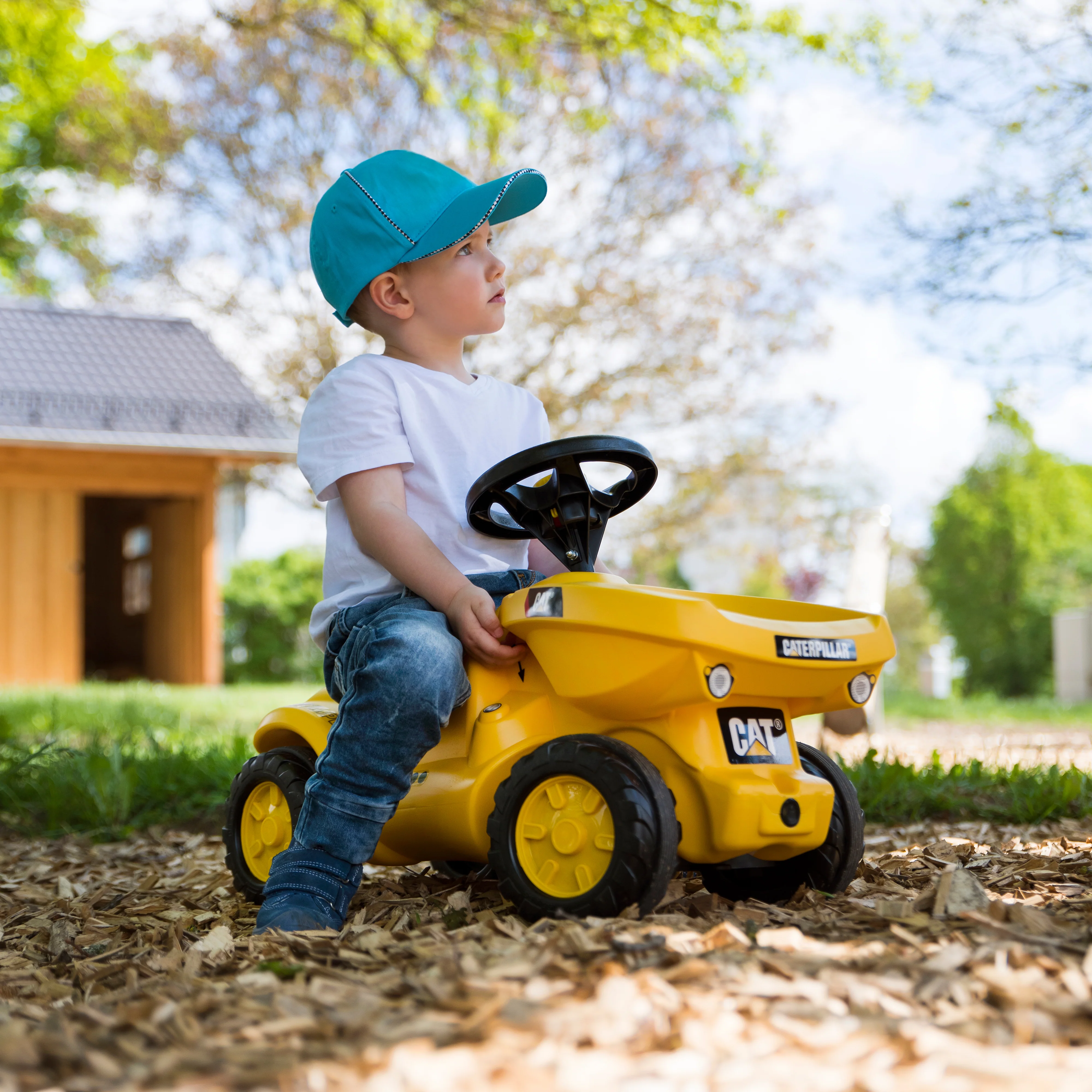 CAT Minitrac Baby Dumper Ride-On - Image 3