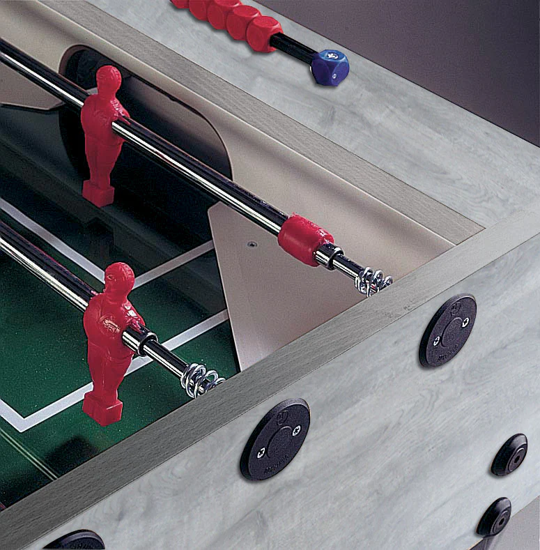 Garlando G-500 Grey Indoor Foosball Table - Image 8