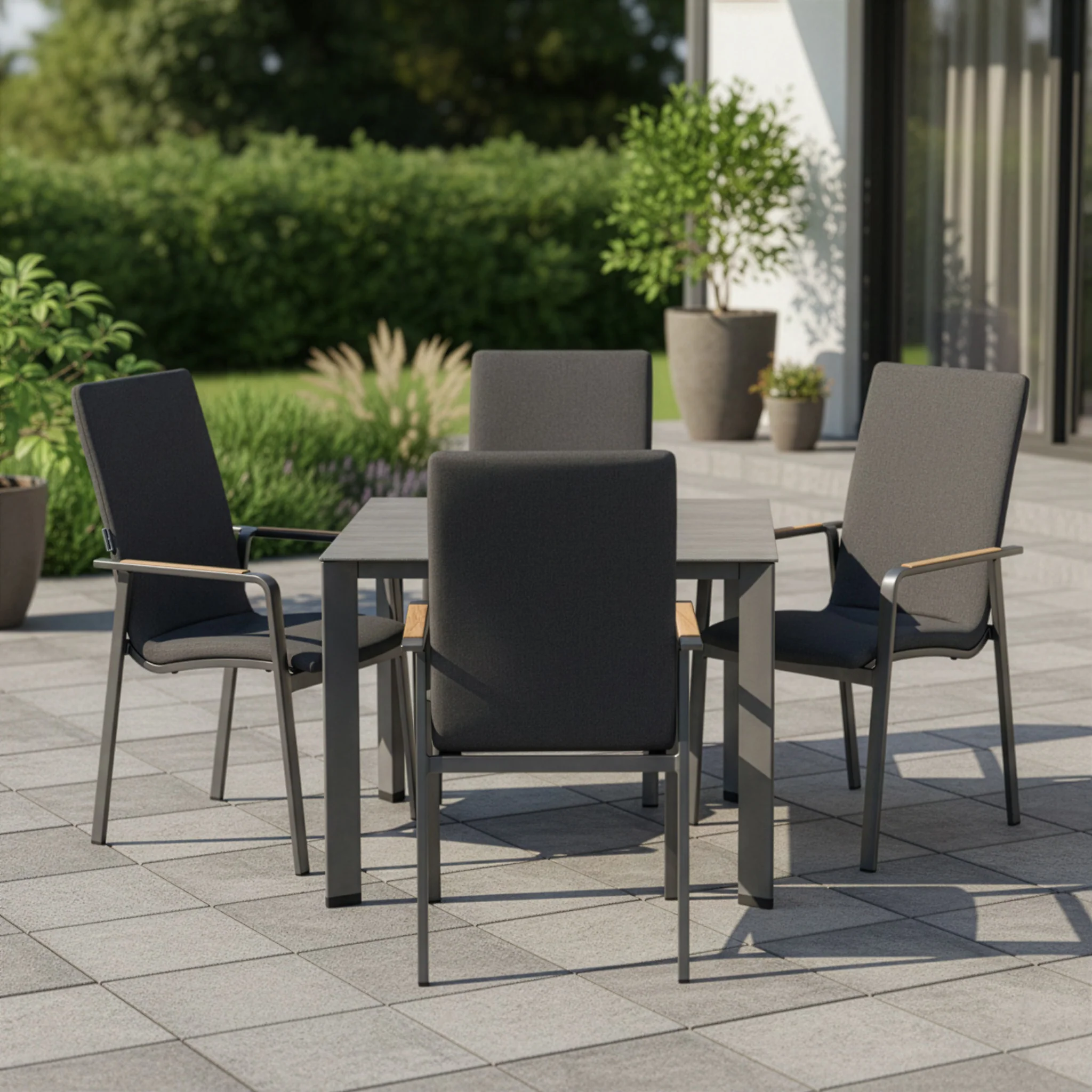Diamond 5-Piece High Back Dining Sets - Image 2