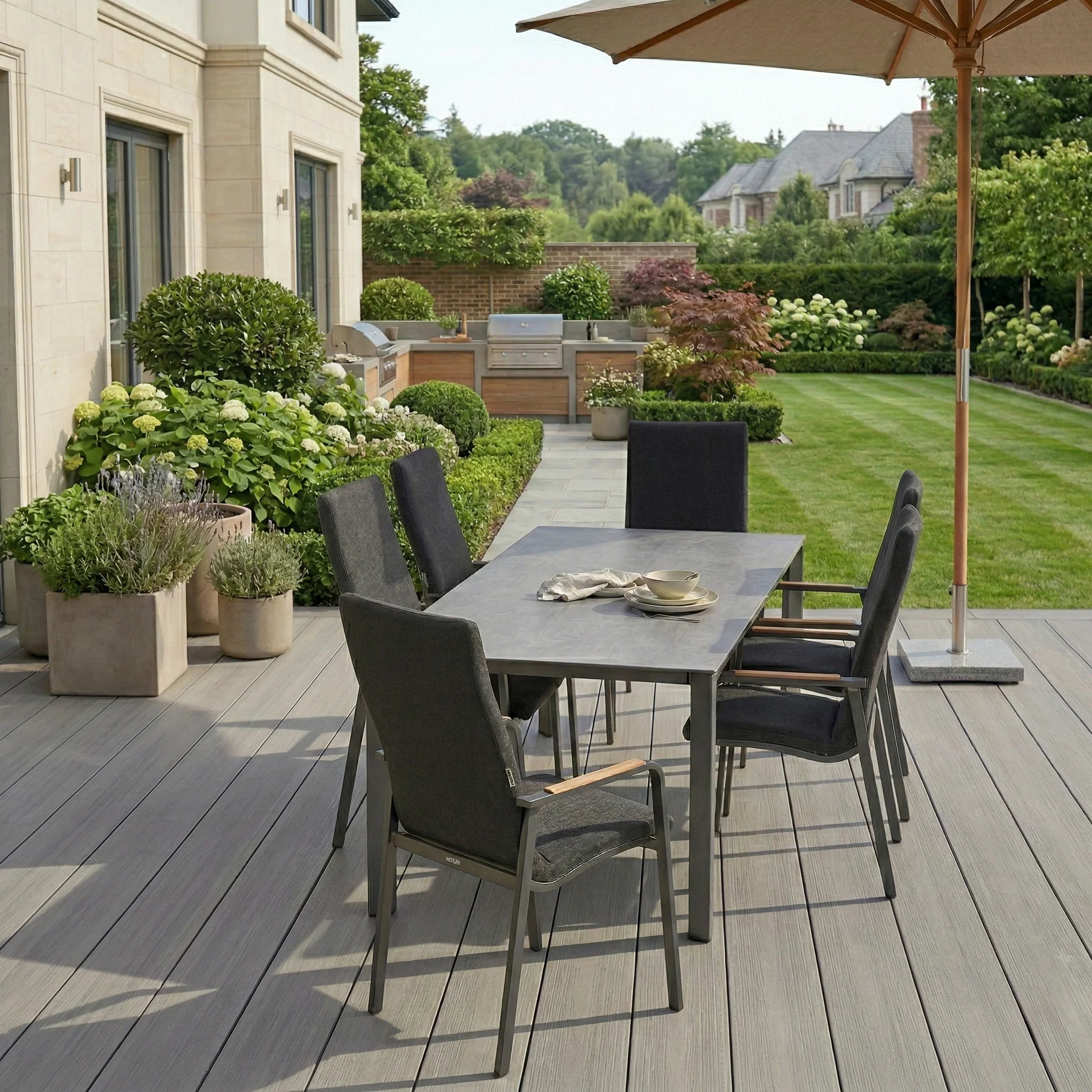 Diamond 7-Piece High Back Dining Sets - Image 2