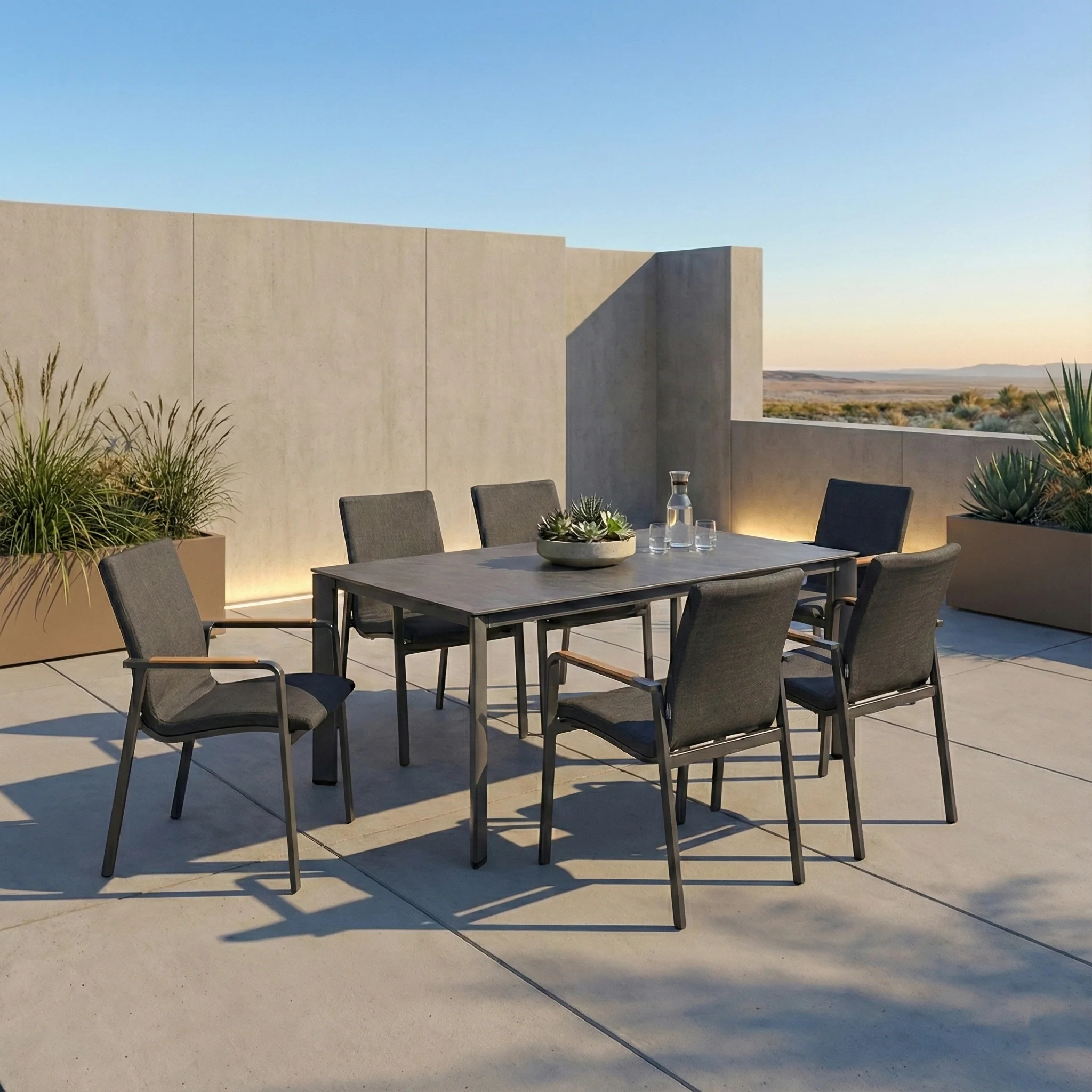 Diamond 7-Piece Mid-Back Dining Sets - Image 2