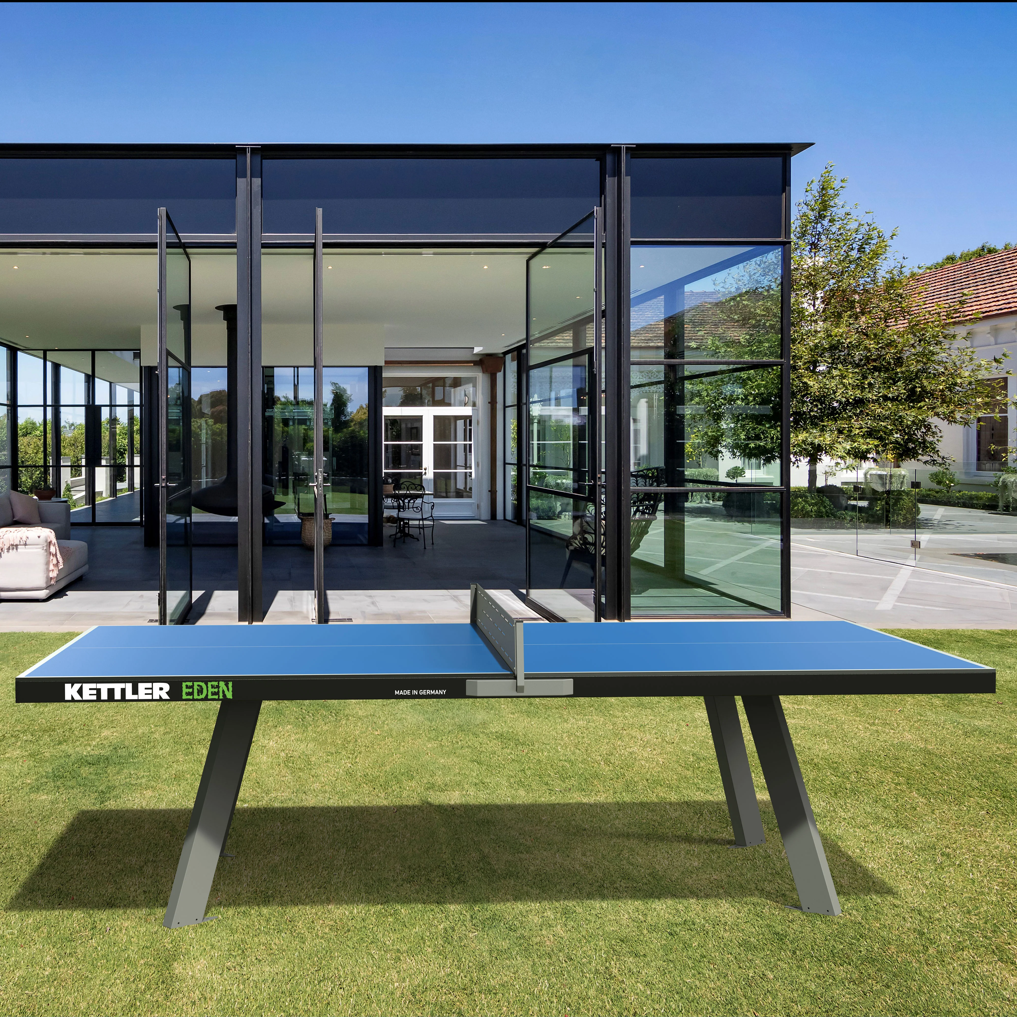 Eden Outdoor Stationary Table Tennis Table - Image 6