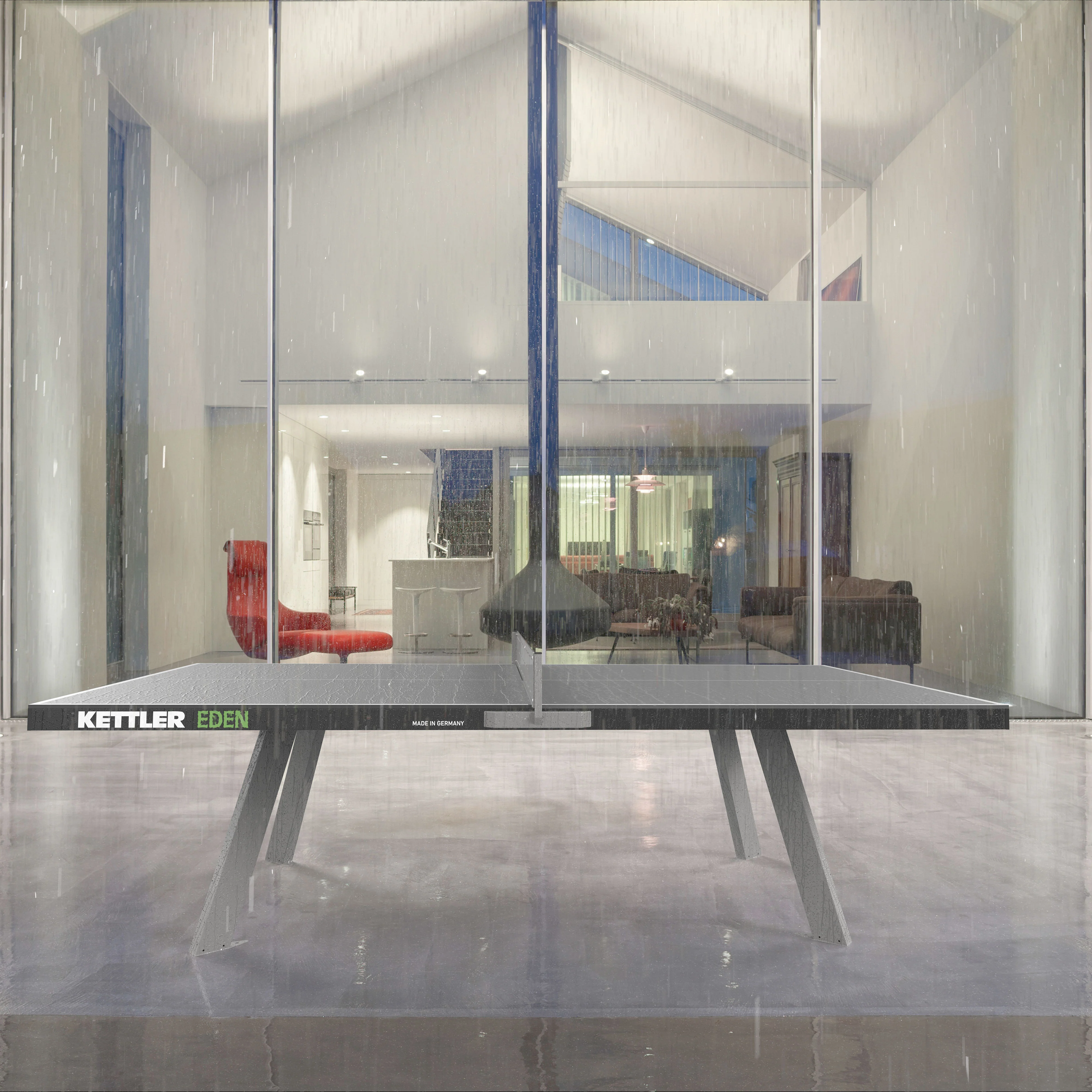 Eden Outdoor Stationary Table Tennis Table - Image 7