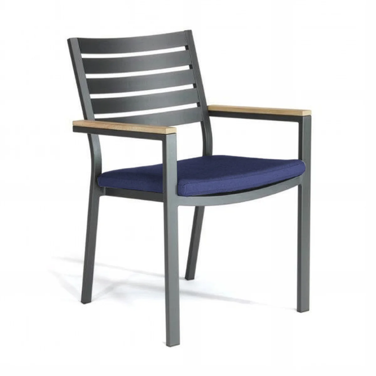Elba 7-Piece Dining Set with Spectrum Indigo Cushions - Image 3