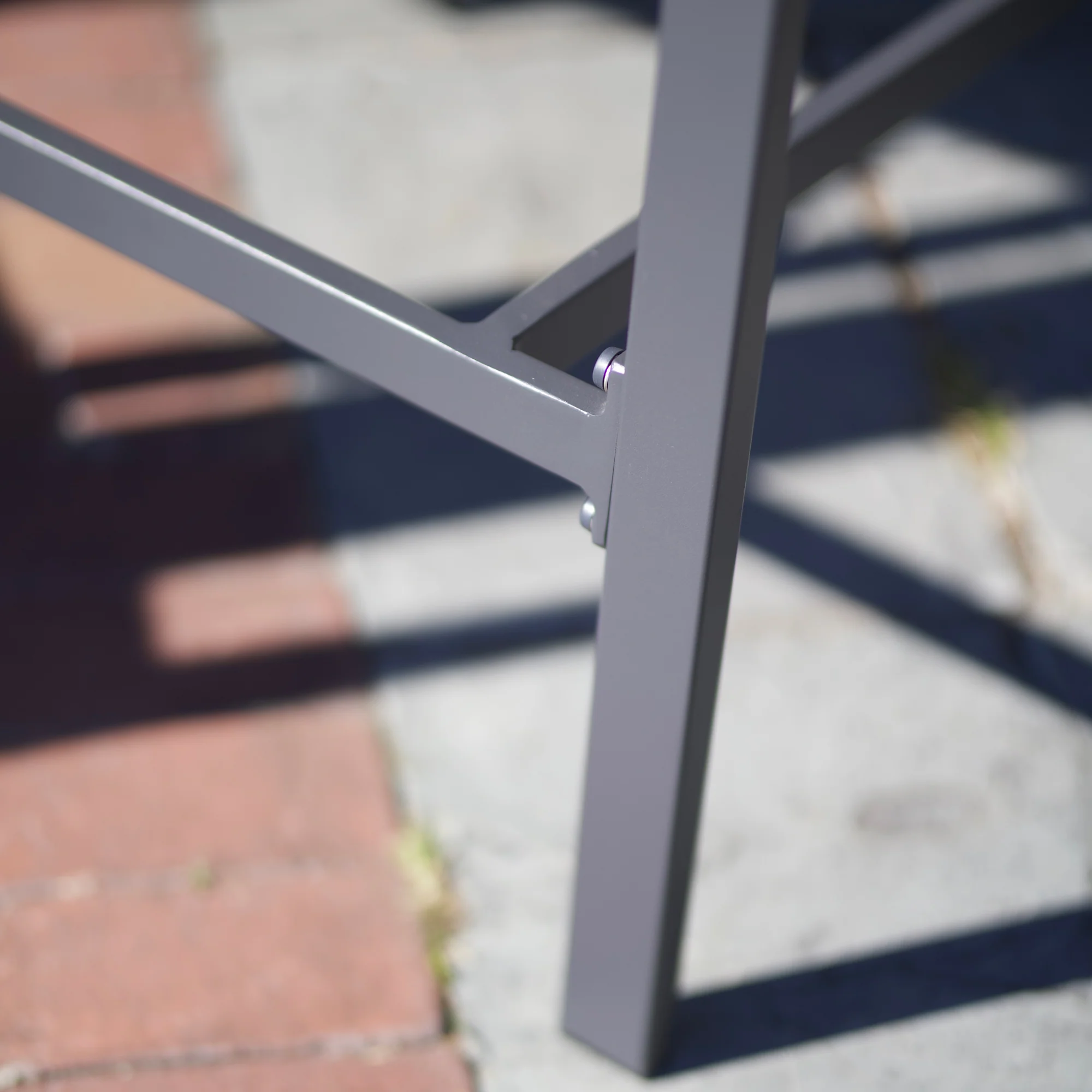 Elba Aluminum Bar Chair With Cushion - Image 11