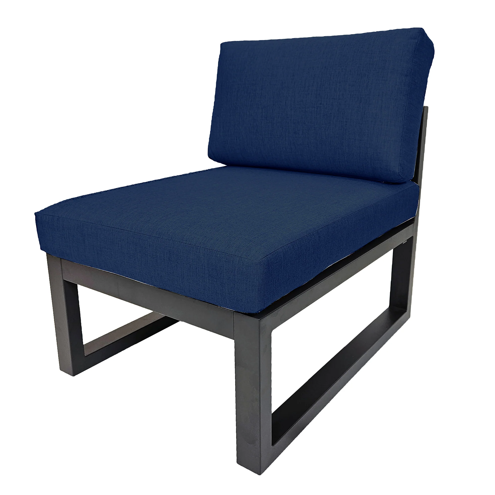 Elba Comfort Armless Chair - Image 3