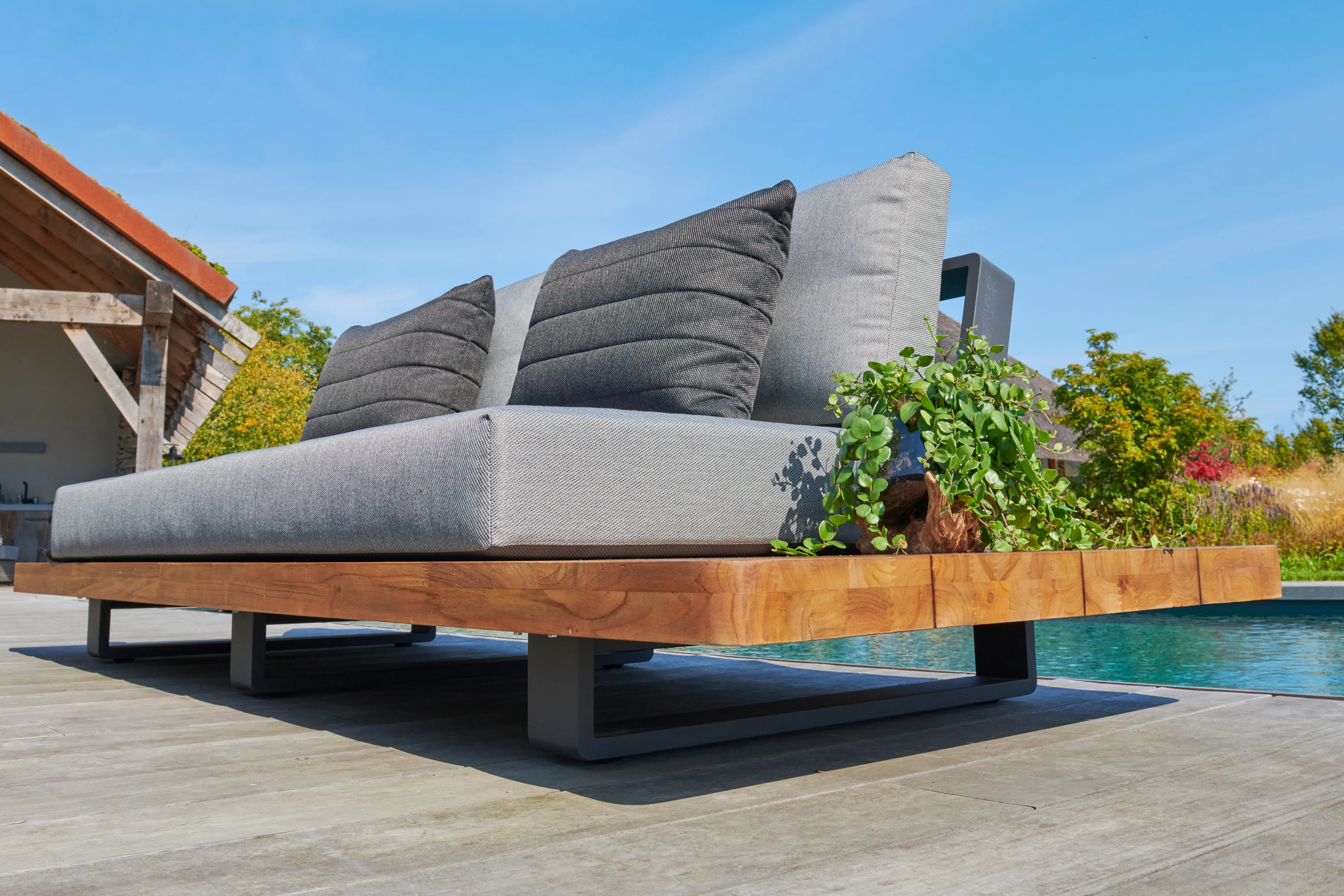 Fitz Roy Teak Sofa - Image 2
