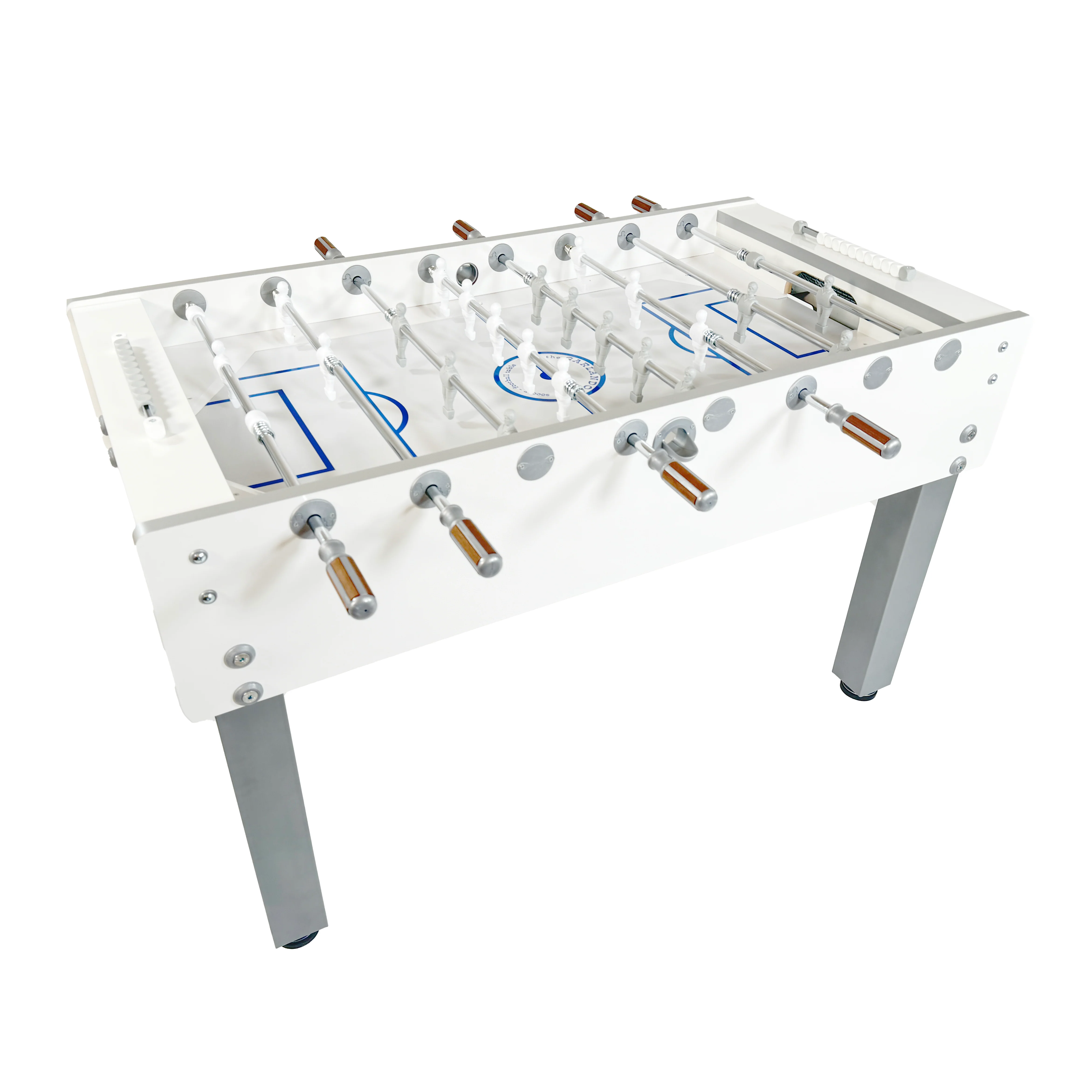 Garlando G-500 Pure White Indoor Foosball Table - Image 2