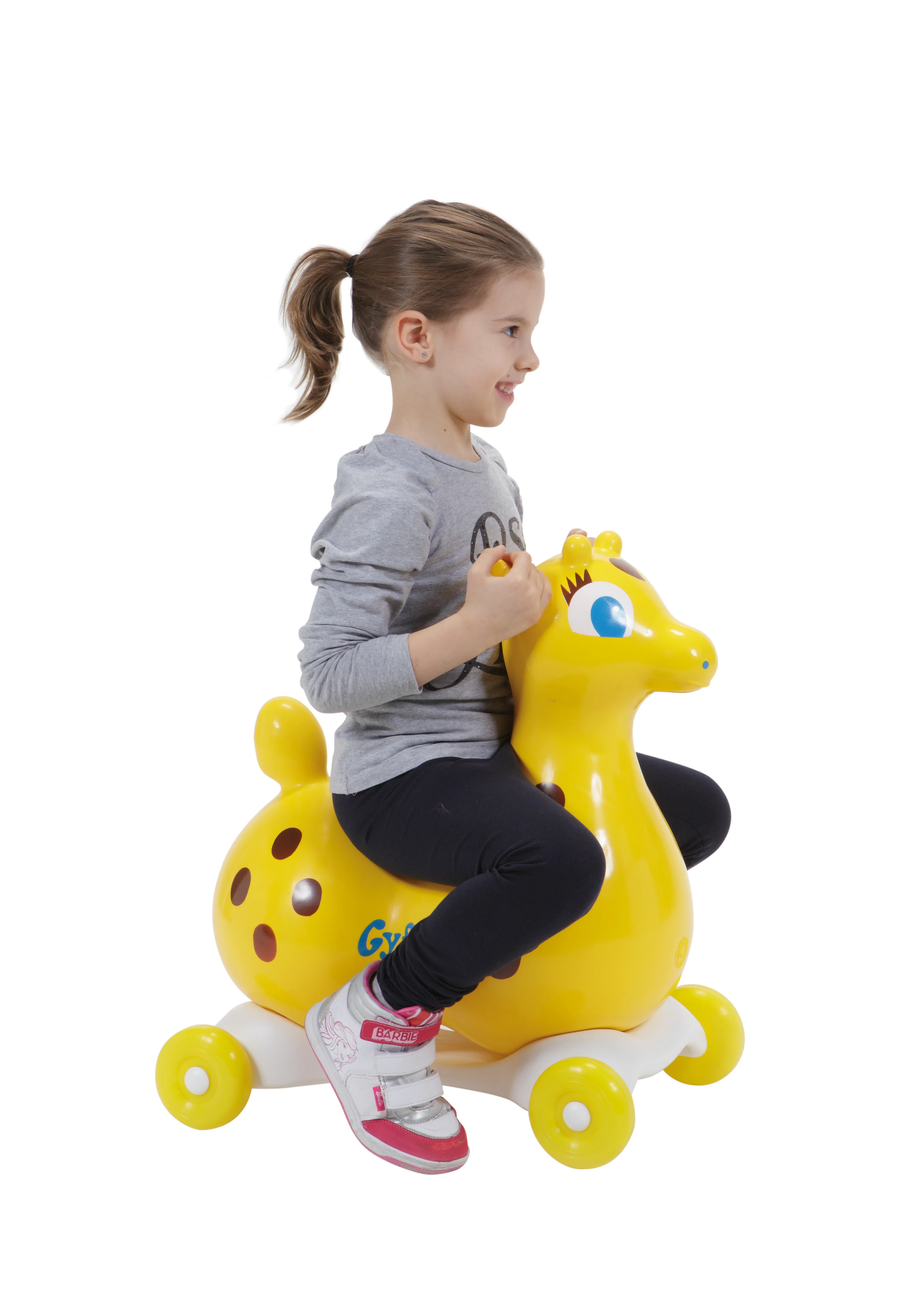 Gyffy The Giraffe Bounce Toy With Pump - Image 3