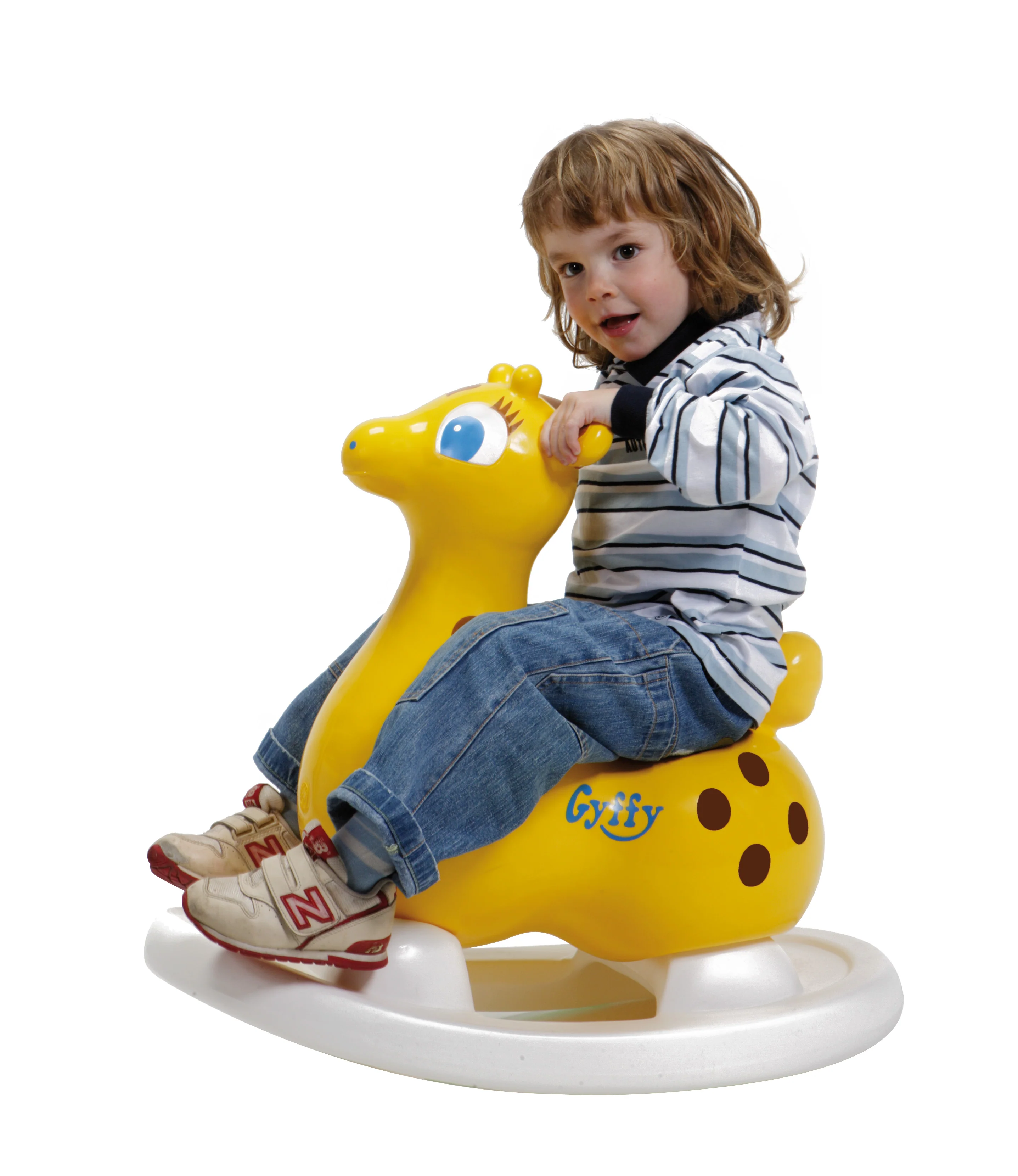 Gyffy The Giraffe Bounce Toy With Pump - Image 4