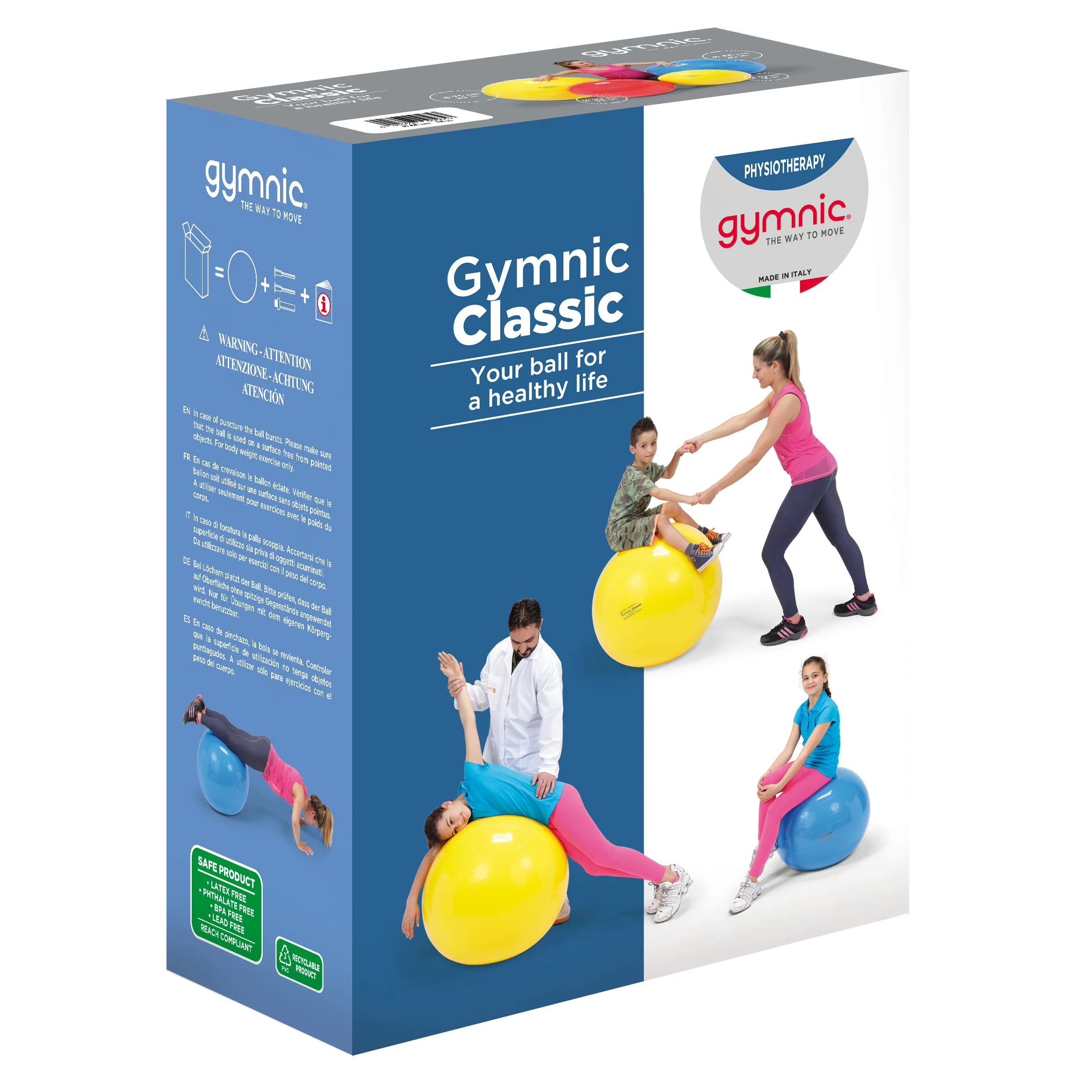 Gymnic Classic Physiotherapy Ball (45cm) - Image 3