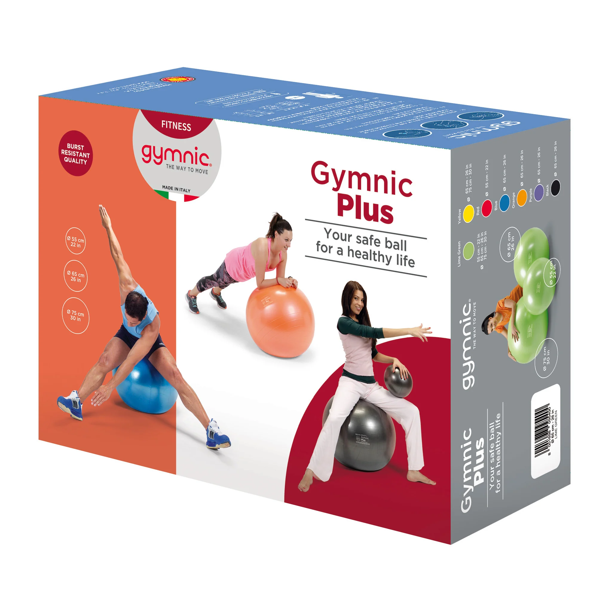 Gymnic Plus BRQ Physiotherapy Balls - Image 14