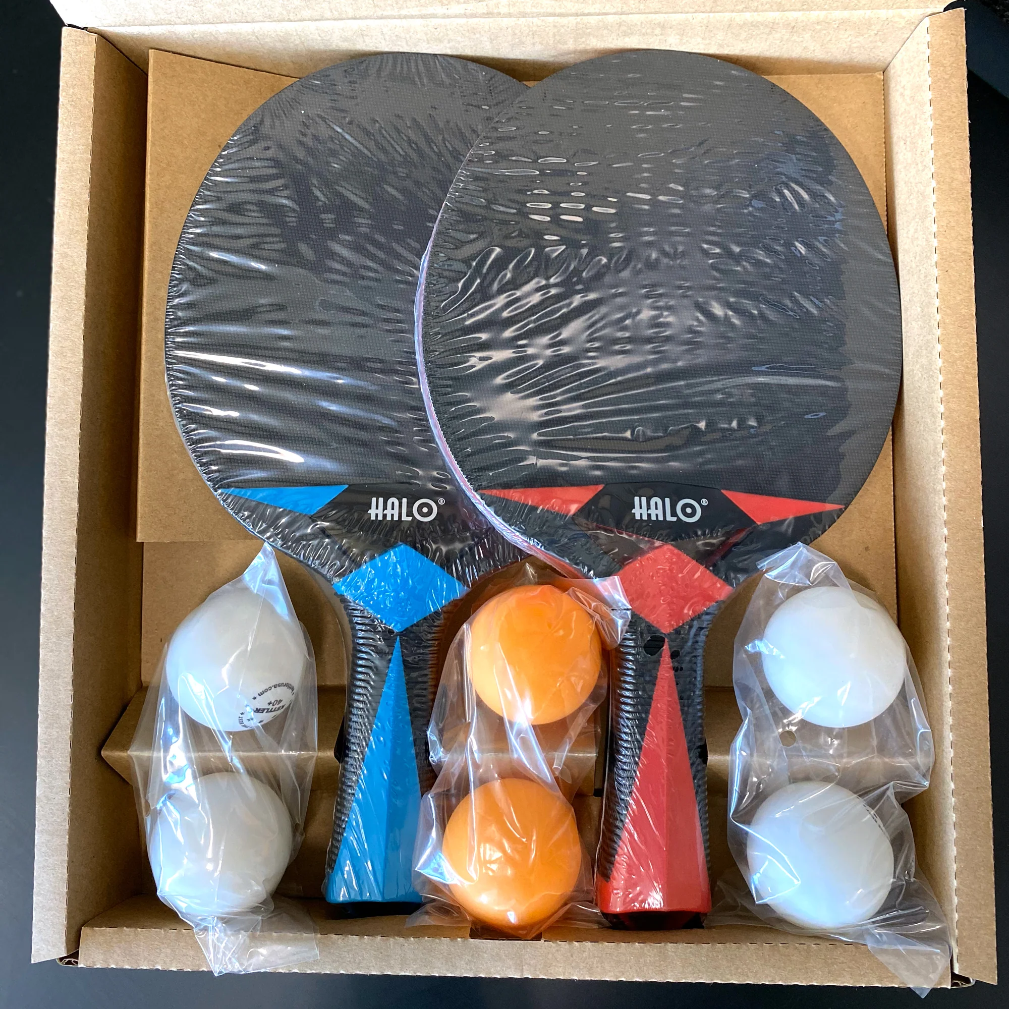 Halo X Outdoor 2 Player Table Tennis Racket Set - Image 7