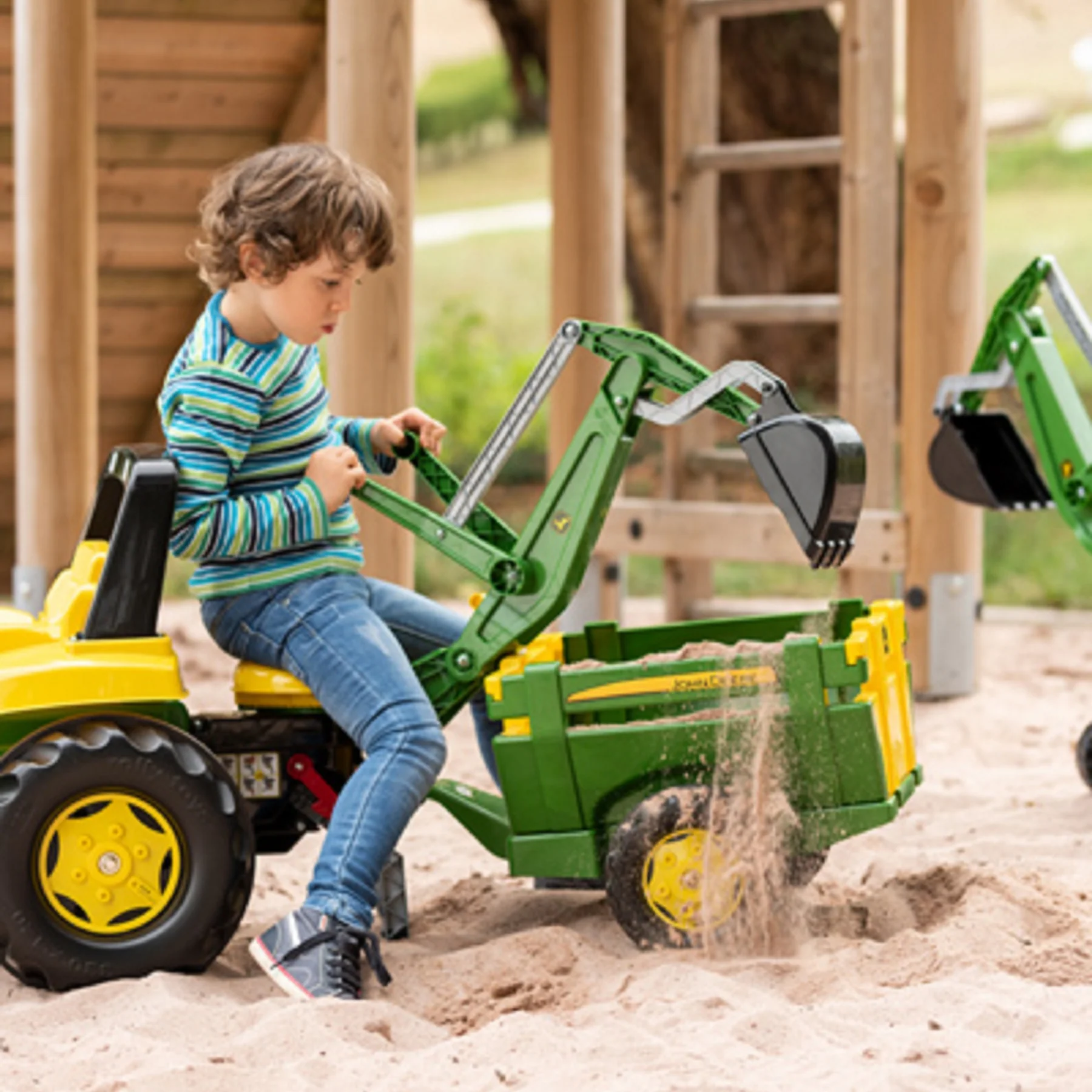 John Deere Farm Trailer - Image 3