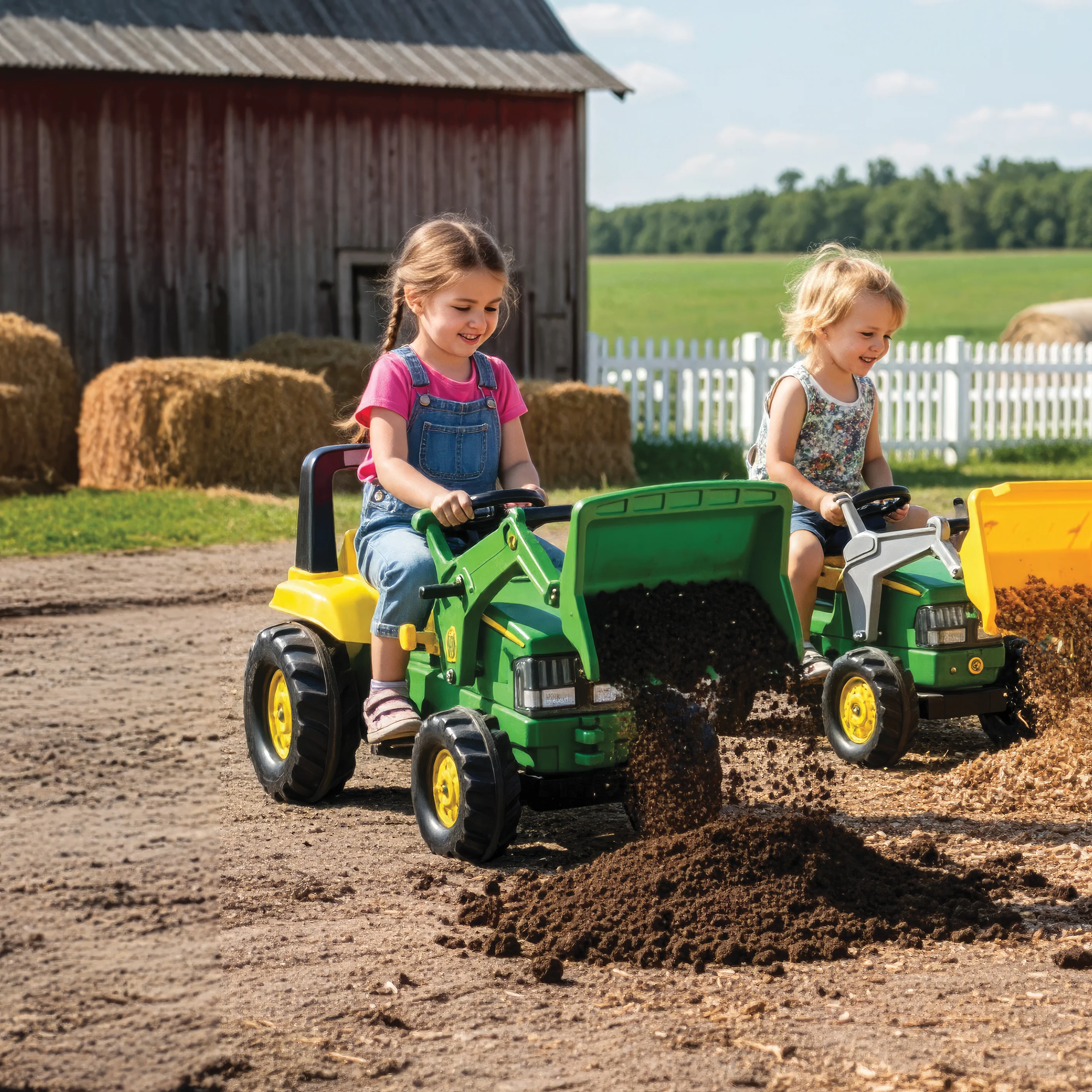 John Deere Pedal Loader With Backhoe - Image 3
