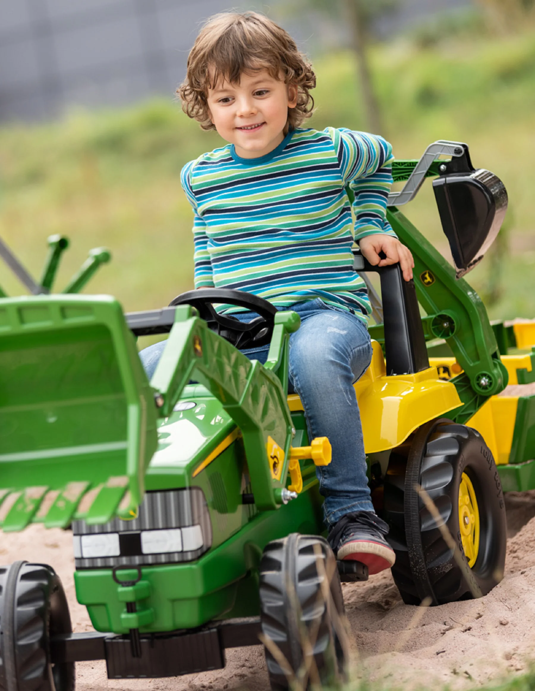 John Deere Pedal Loader With Backhoe - Image 5