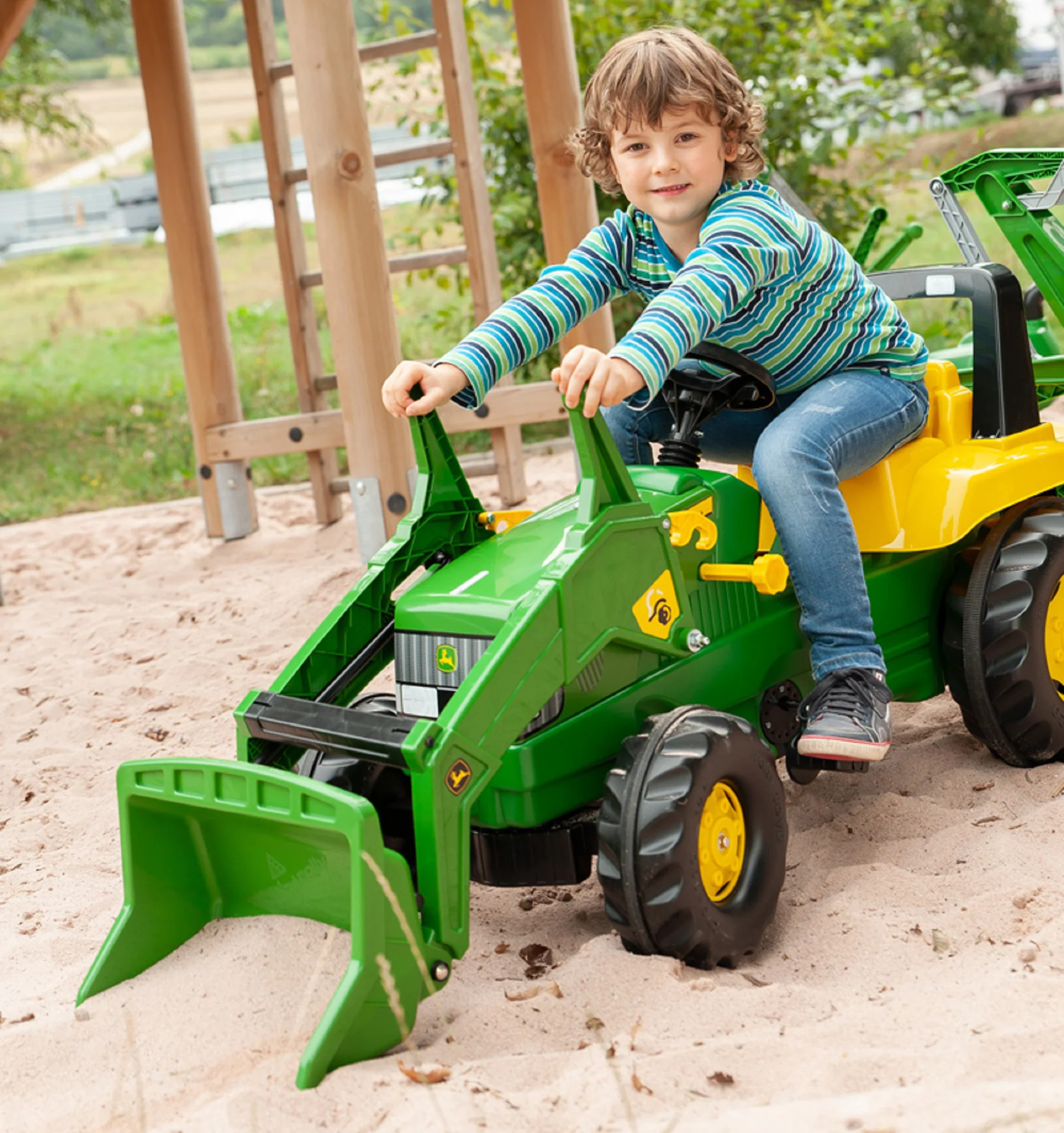John Deere Pedal Loader With Backhoe - Image 6