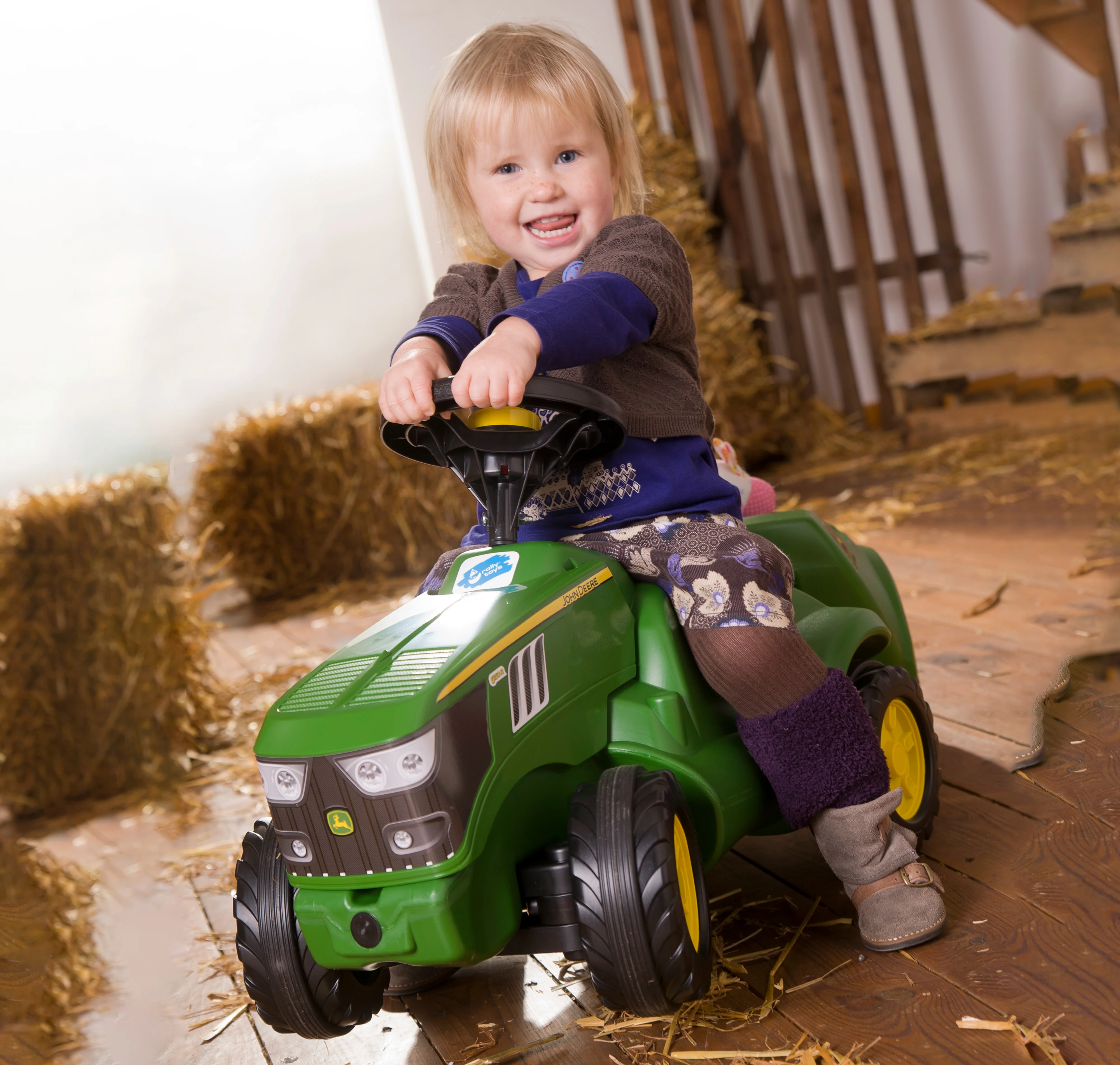 John Deere Minitrac Foot To Floor Ride-On - Image 4