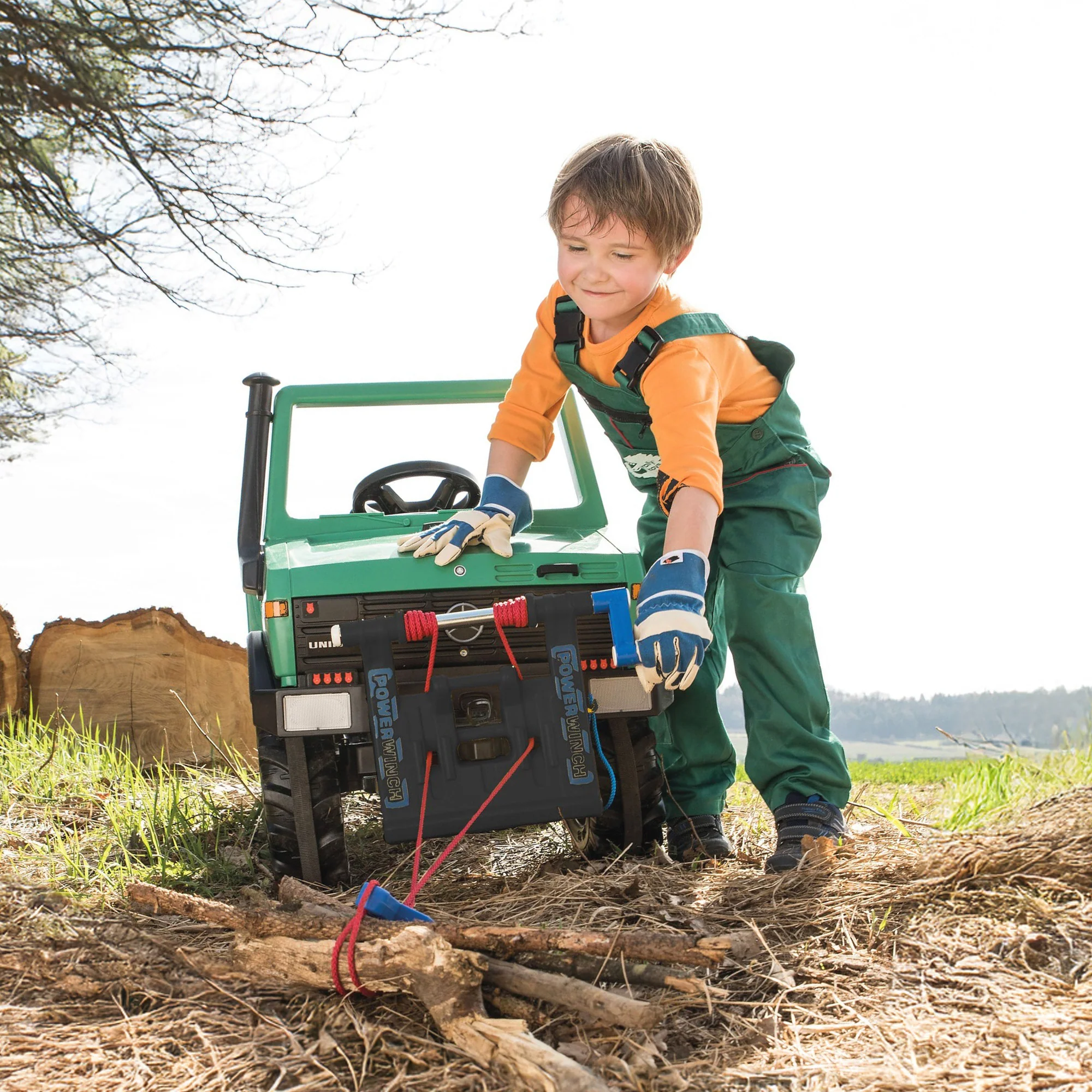 Power Winch Tractor Accessory - Image 3