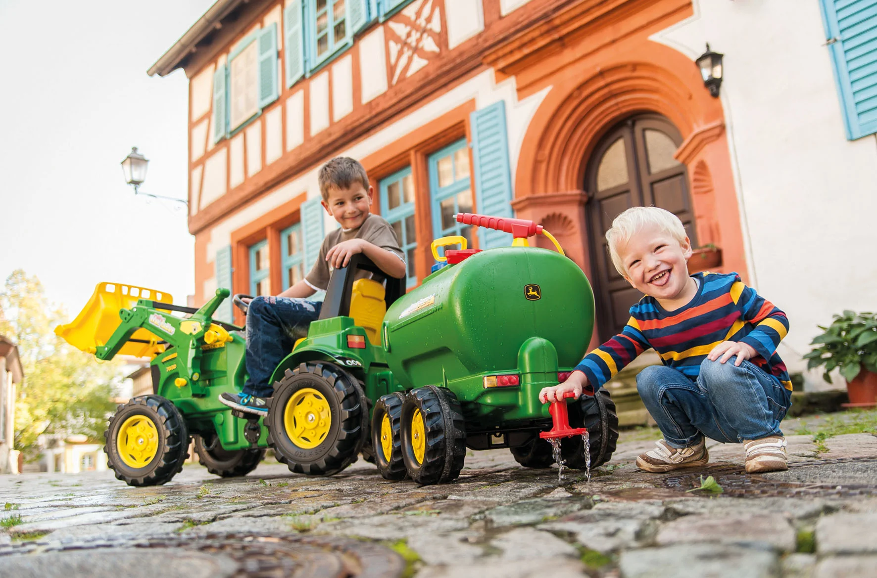 John Deere Water Tanker With Pump &amp; Spray Gun - Image 5