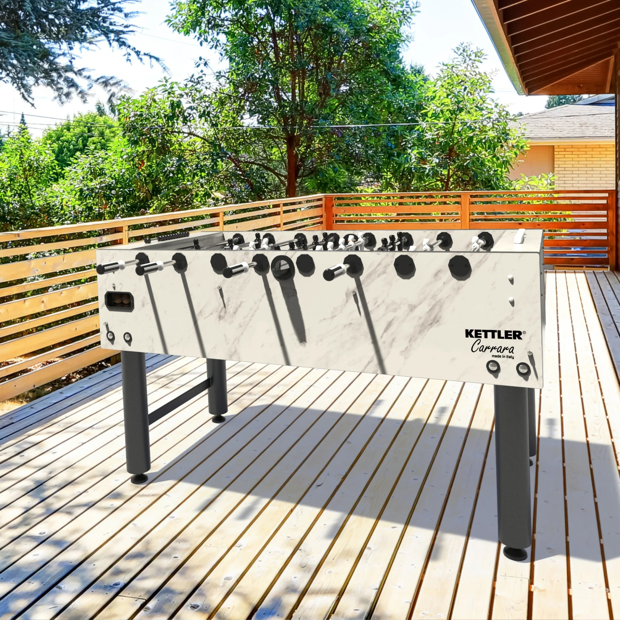 KETTLER Carrara Outdoor Foosball Table - Image 8