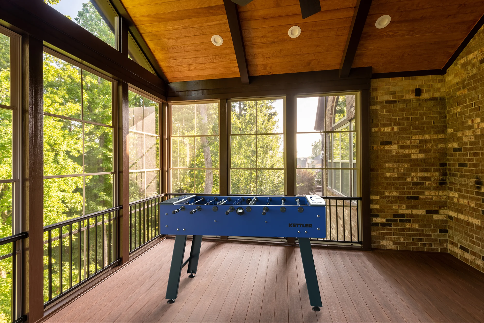 KETTLER Cavalier 2.0 Outdoor Foosball Table - Image 9
