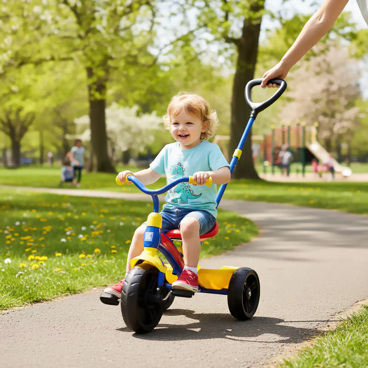 KETTLER Junior Plus Tricycle with Handlebar Bell - Image 4