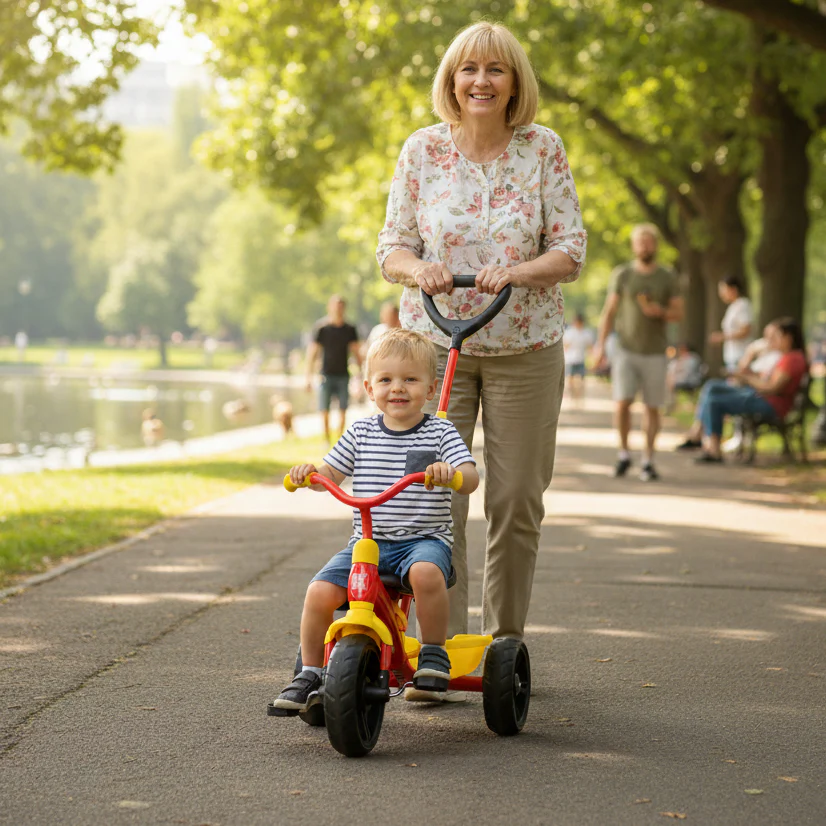 KETTLER Junior Plus Tricycle with Handlebar Bell - Image 5