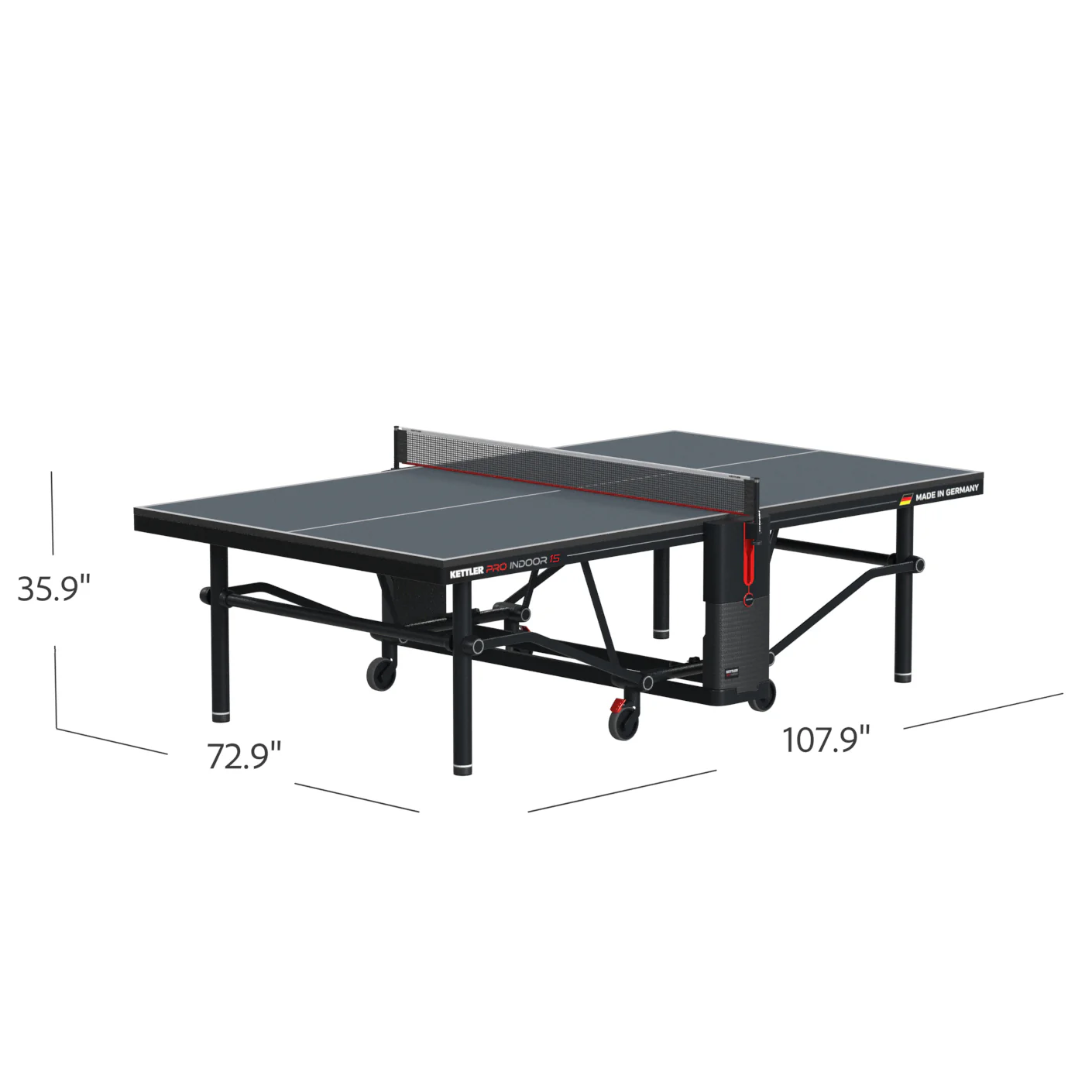 KETTLER Pro Indoor 15 Table Tennis Table - Image 8