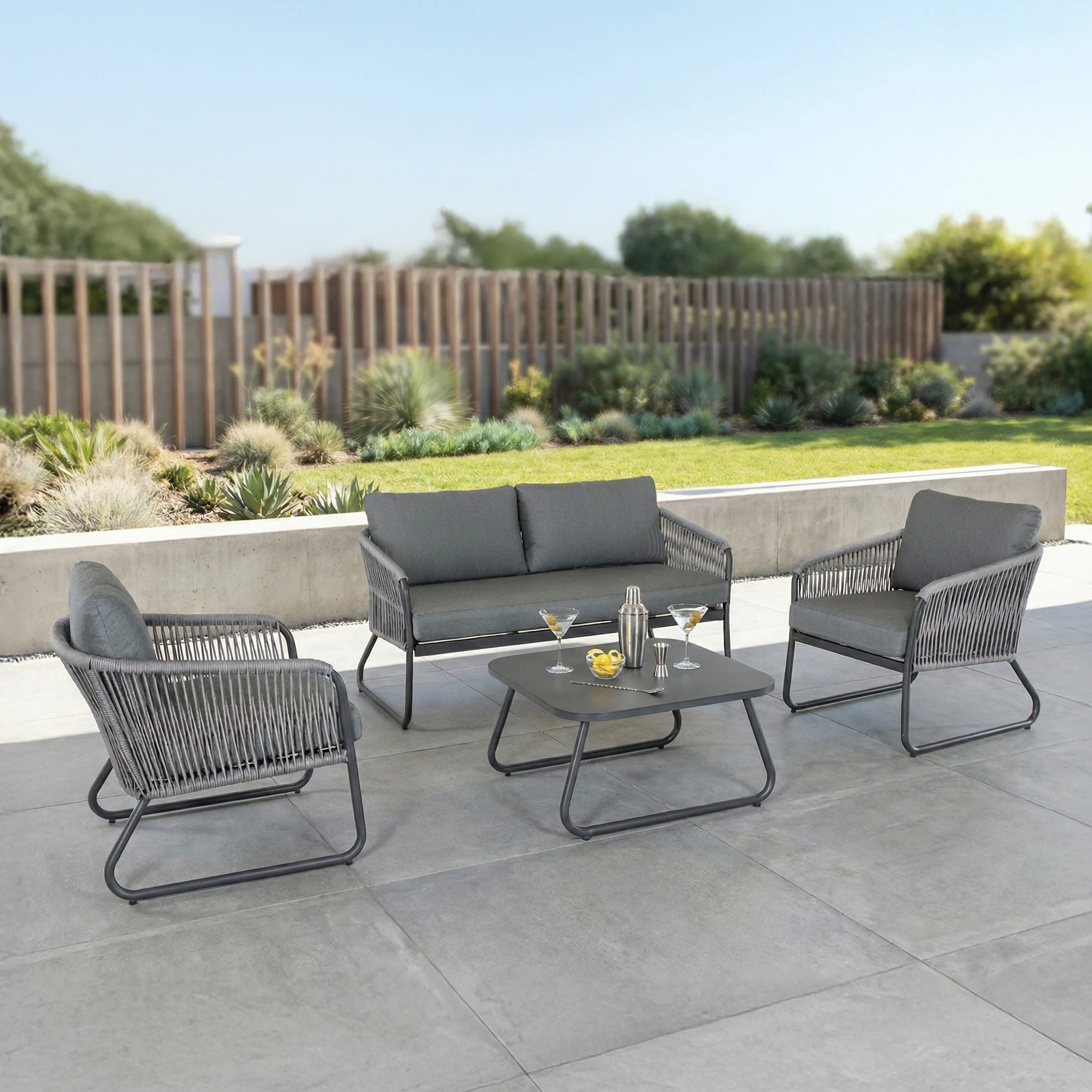 Kingston Aluminum Lounge Set