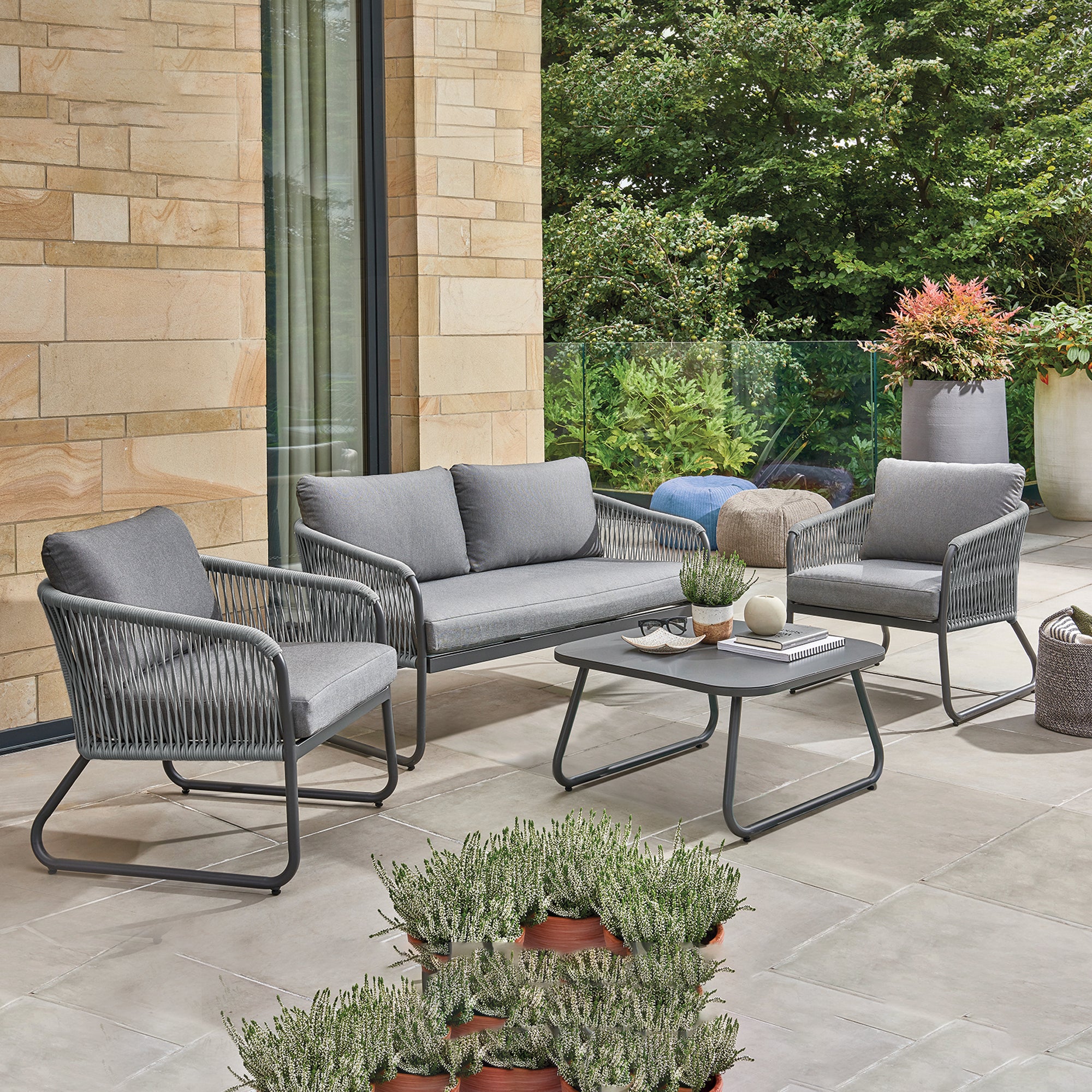 Kingston Aluminum Lounge Set - Image 6